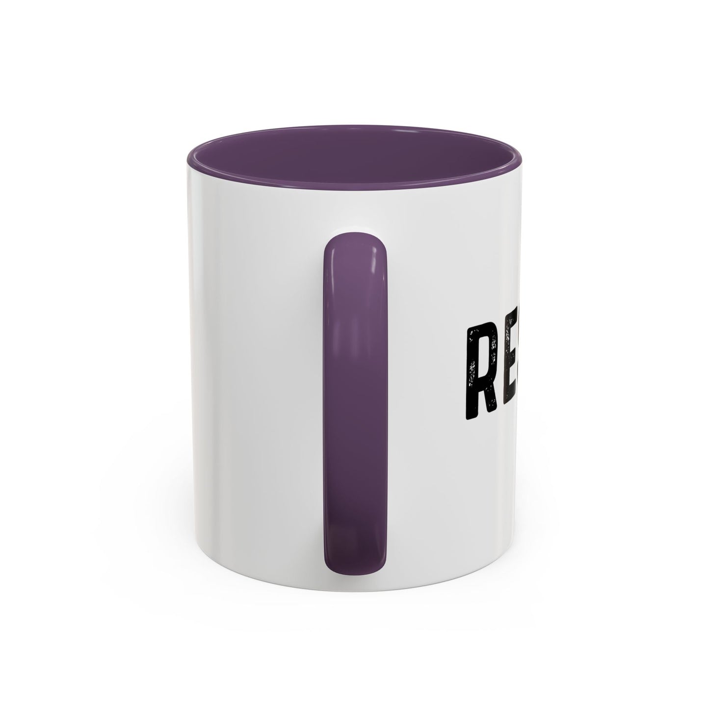 RESIST Accent BiColor Funny Sarcastic Mug