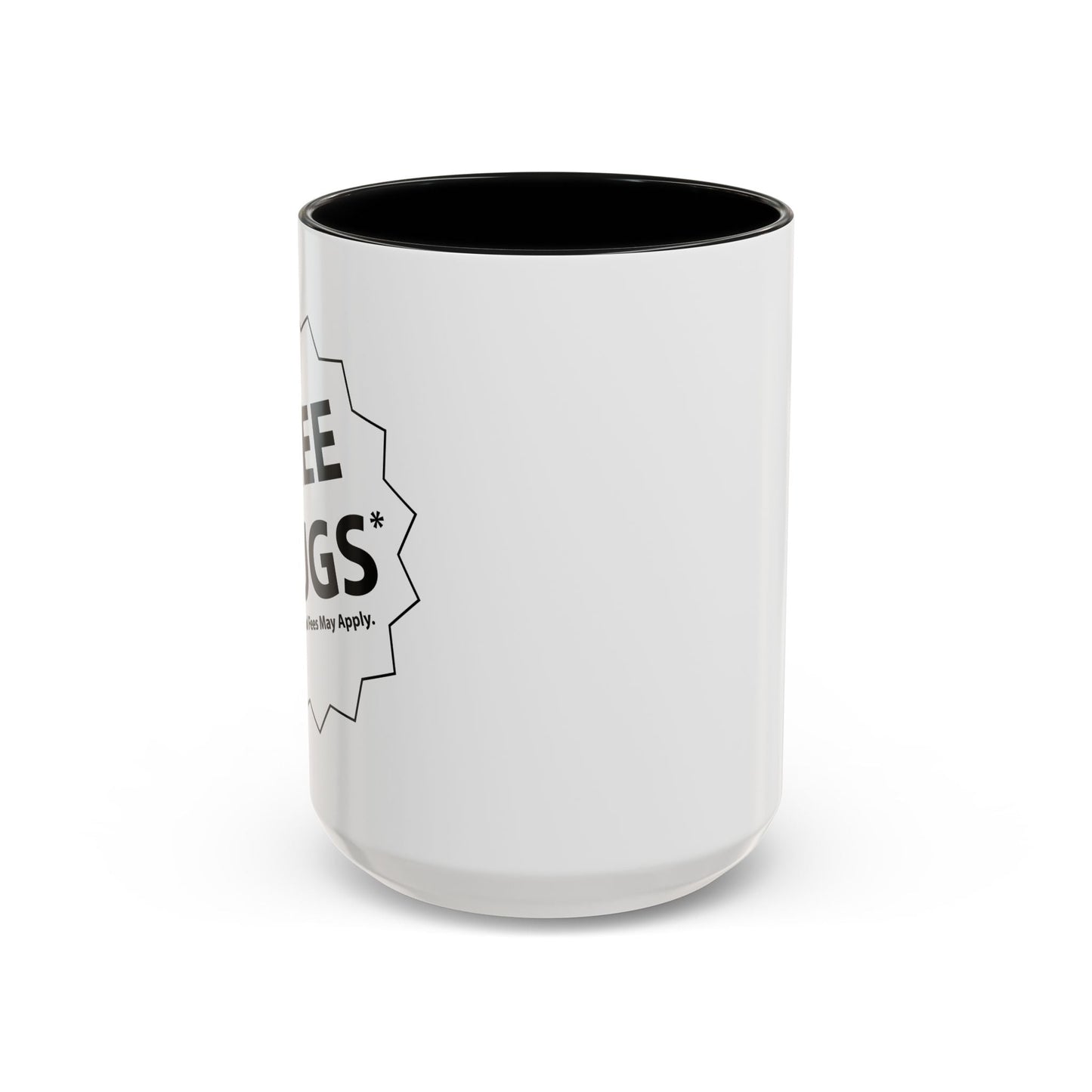 FREE HUGS Accent BiColor Funny Sarcastic Mug