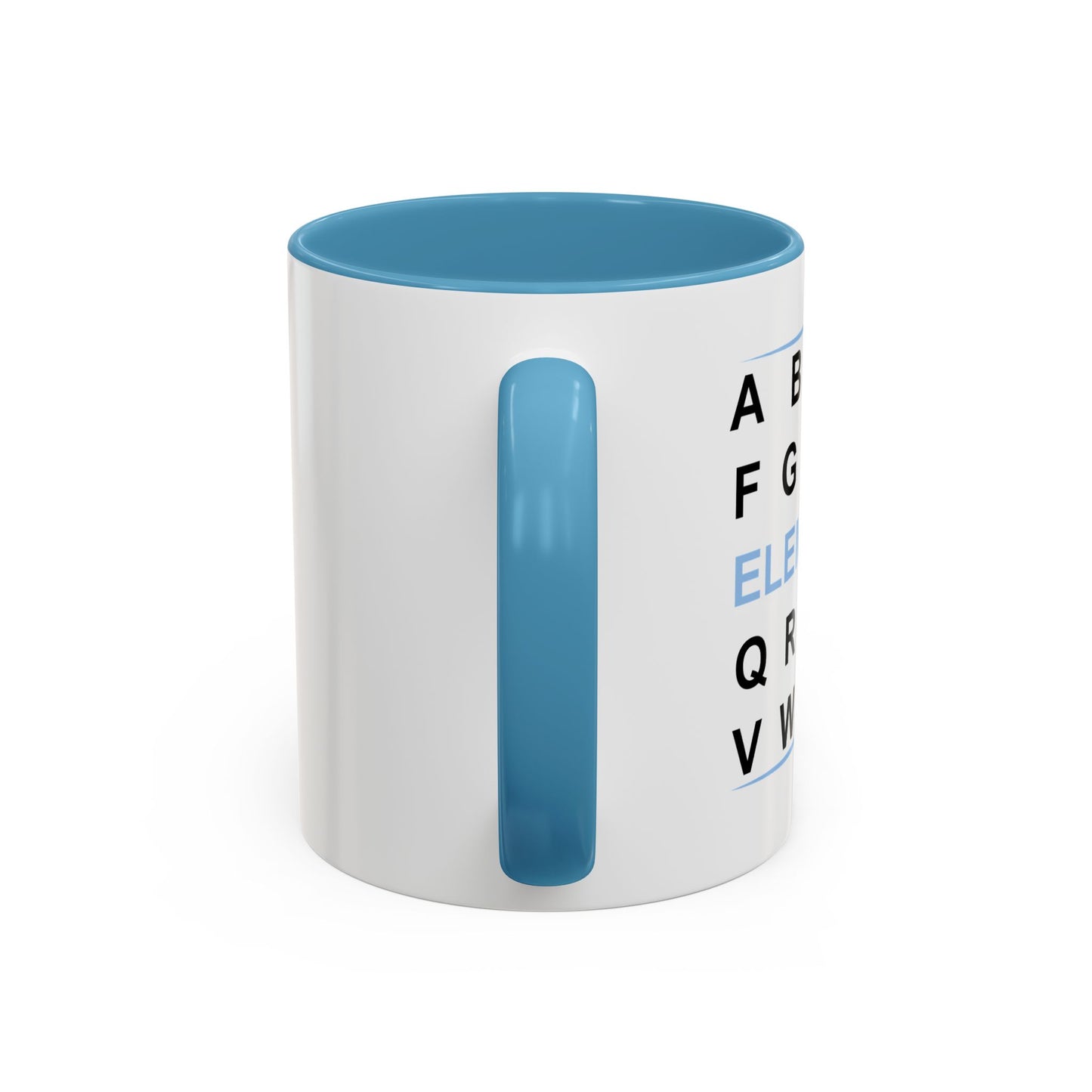 ELEMENO Accent BiColor Funny Sarcastic Mug