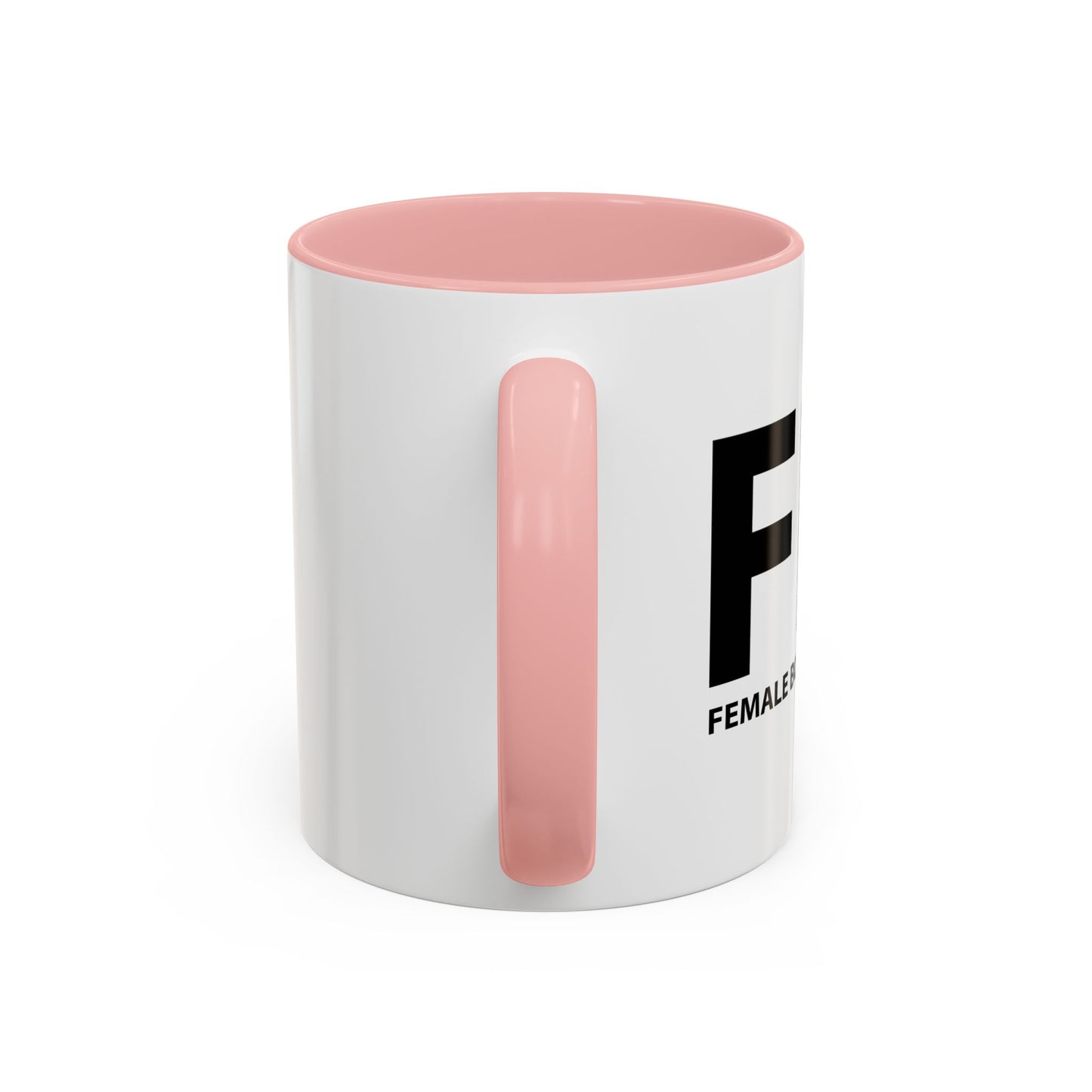 FBI FEMALE BODY INSPECTOR Accent BiColor Funny Sarcastic Mug