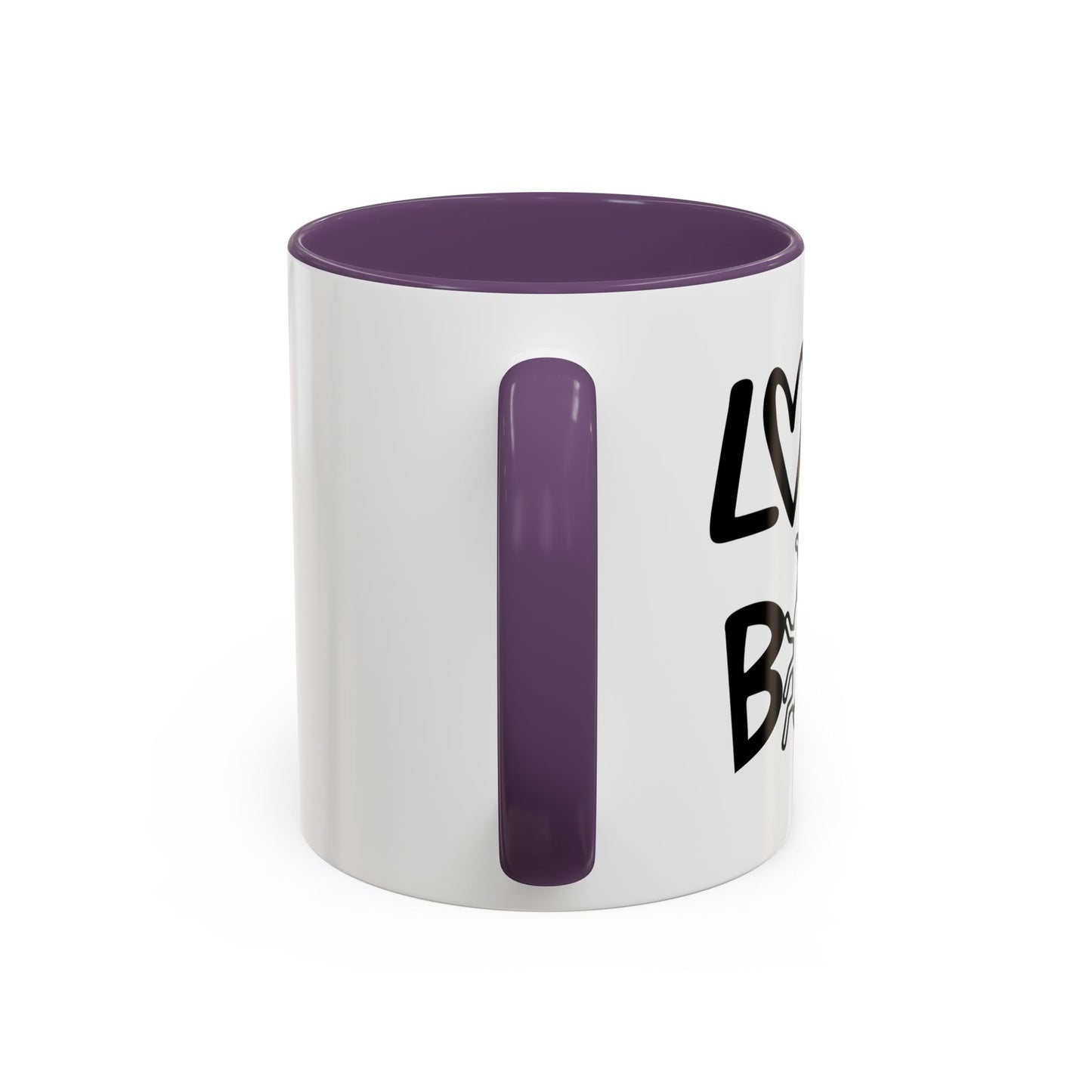 LOVE BUG Accent BiColor Funny Sarcastic Mug