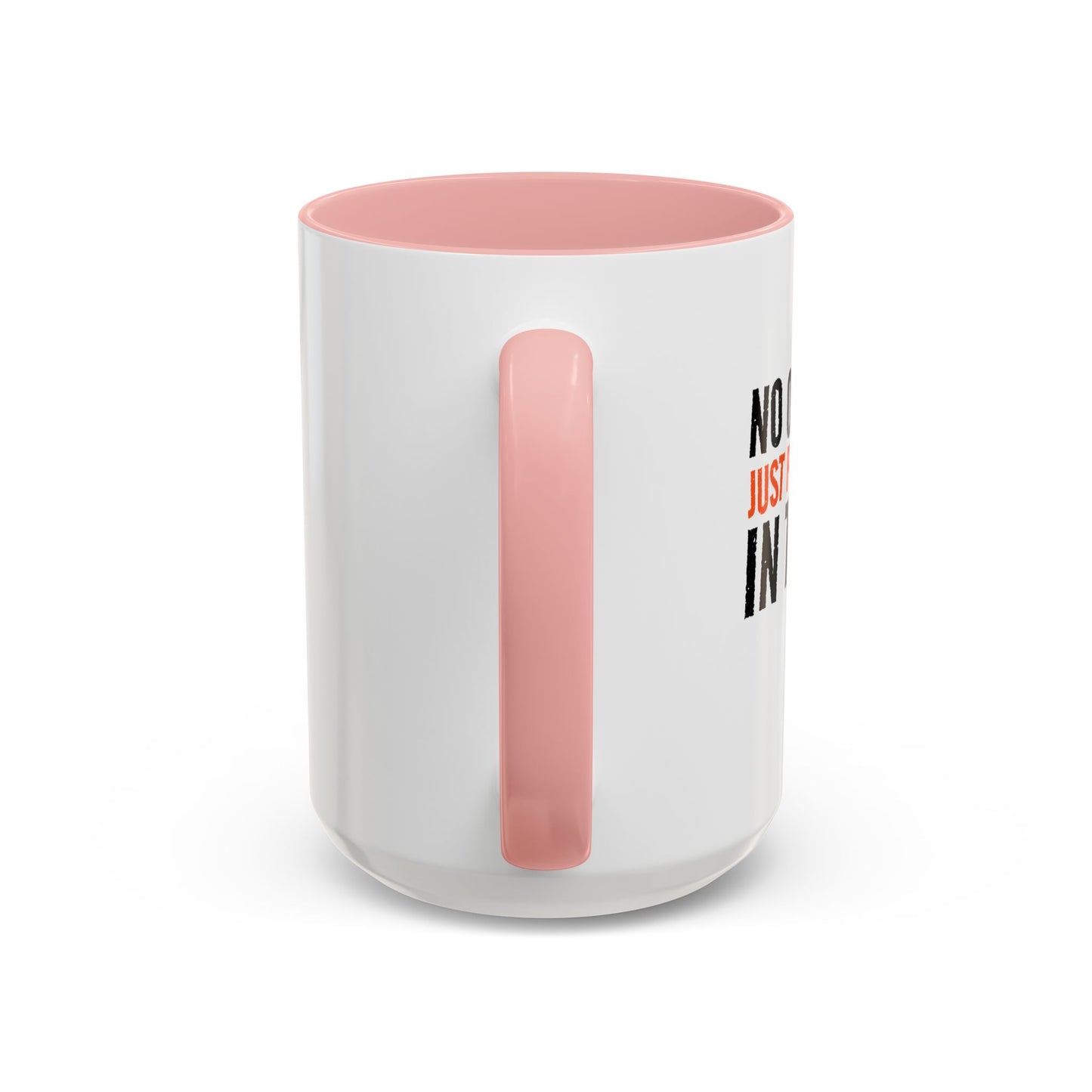 JUST PUT THE CANDY IN THE BAG Accent BiColor Funny Sarcastic Mug