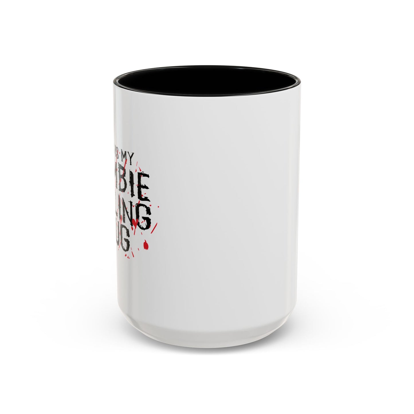 THIS IS MY ZOMBIE KILLING Accent BiColor Mug