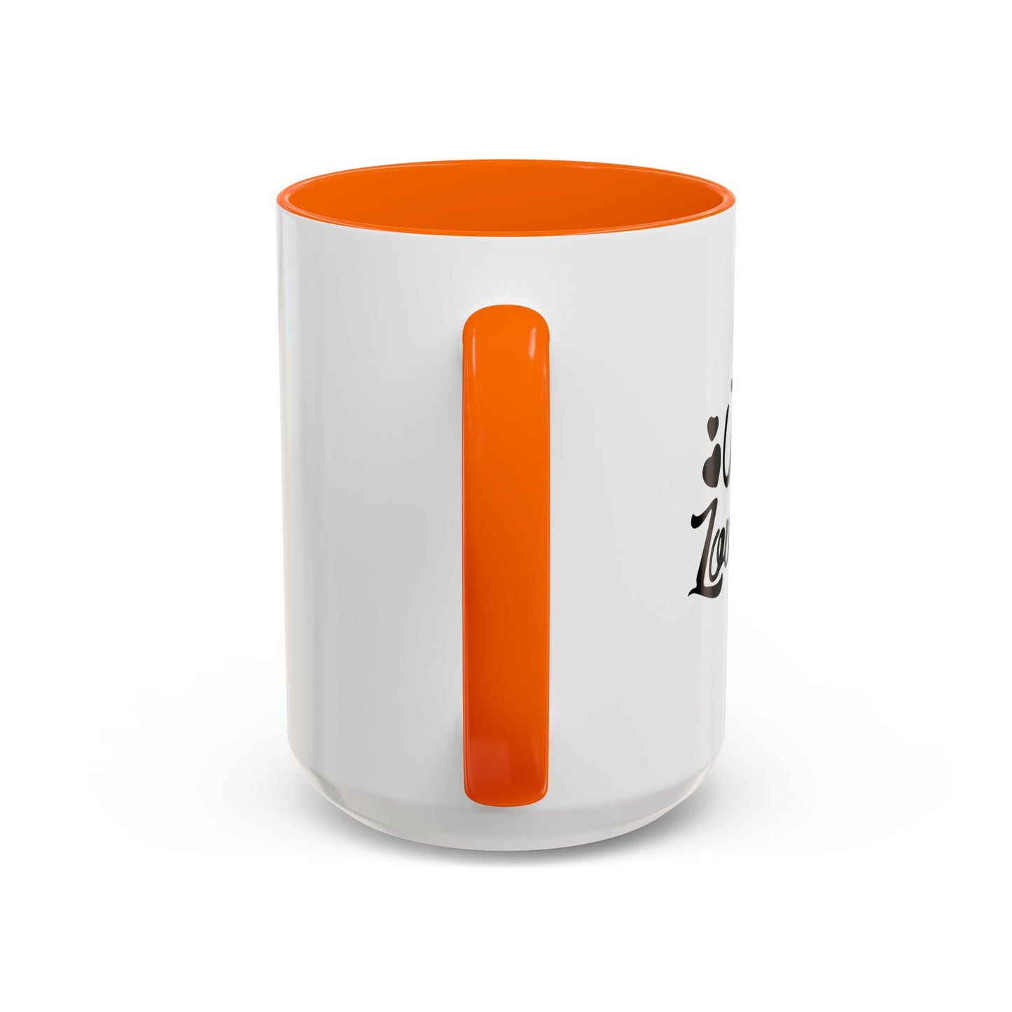 JESUS LOVES ME Accent BiColor Mug