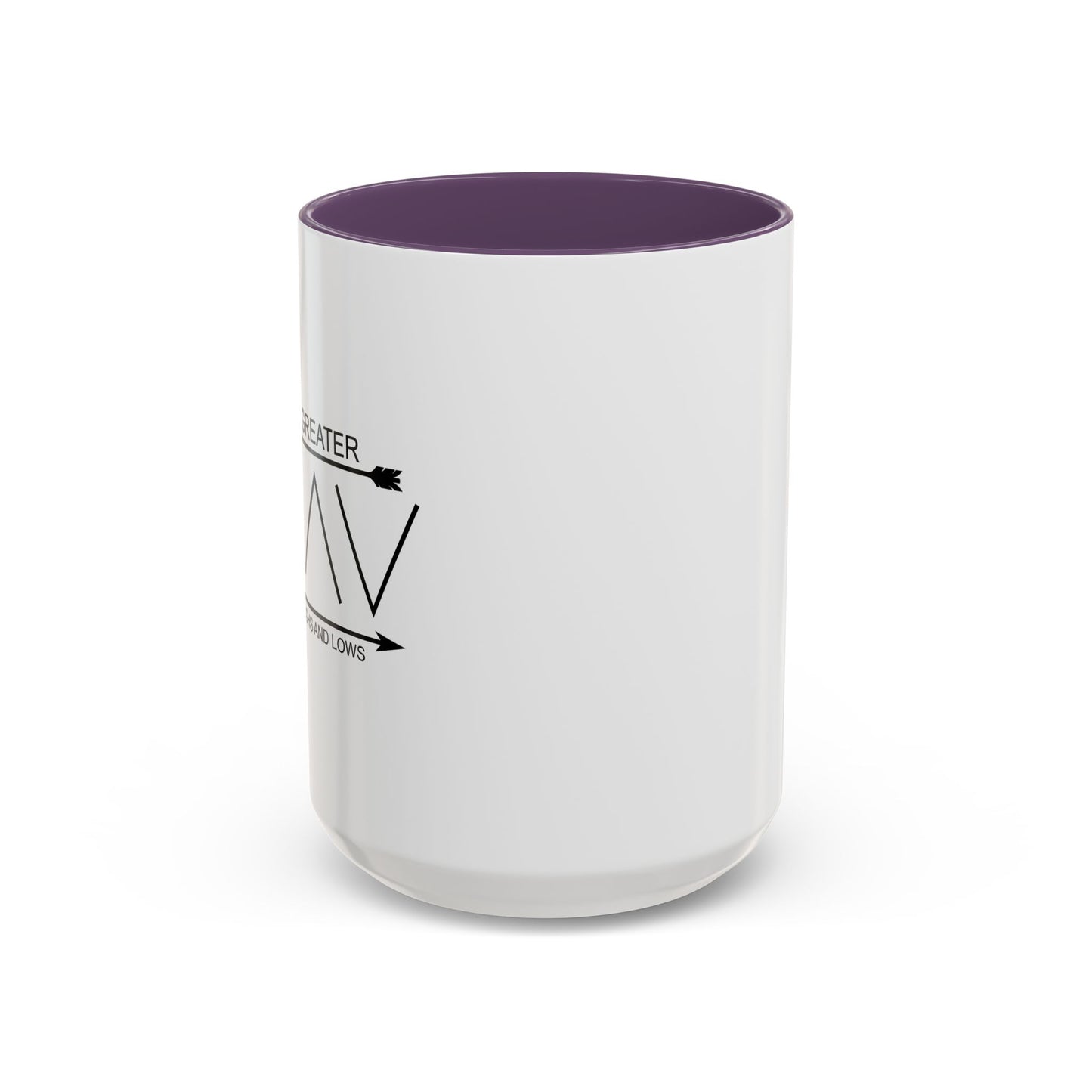 GOD IS GREATER Accent BiColor Funny Sarcastic Mug