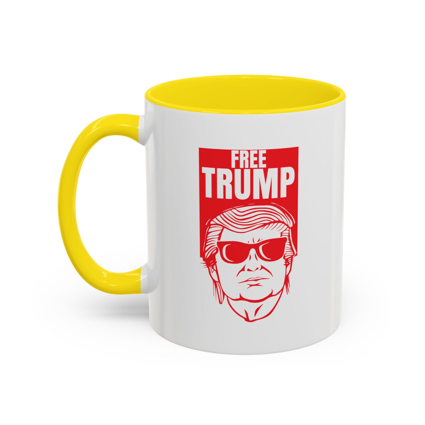 FREE TRUMP Accent BiColor Funny Sarcastic Mug