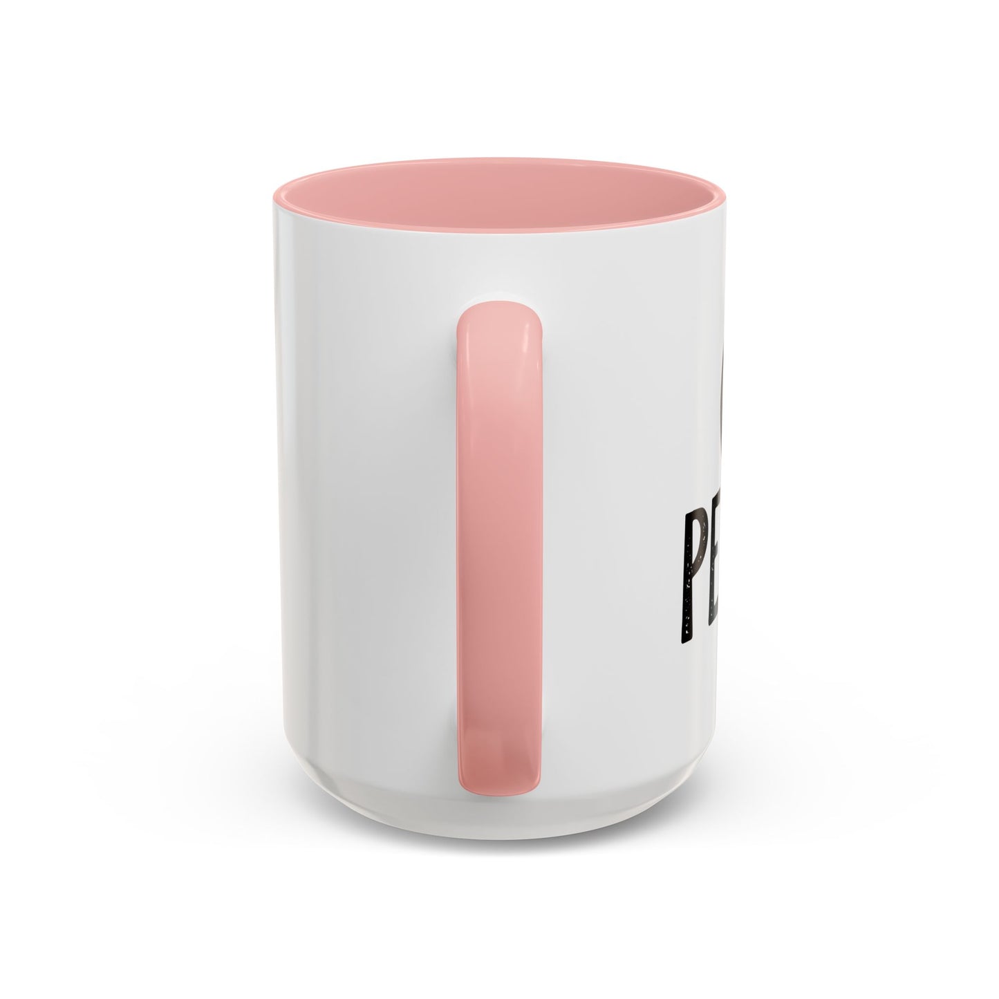 CAT PERSON Accent BiColor Funny Sarcastic Mug