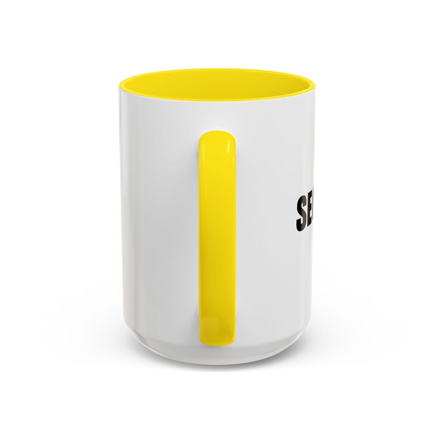 SECURITY Accent BiColor Funny Sarcastic Mug