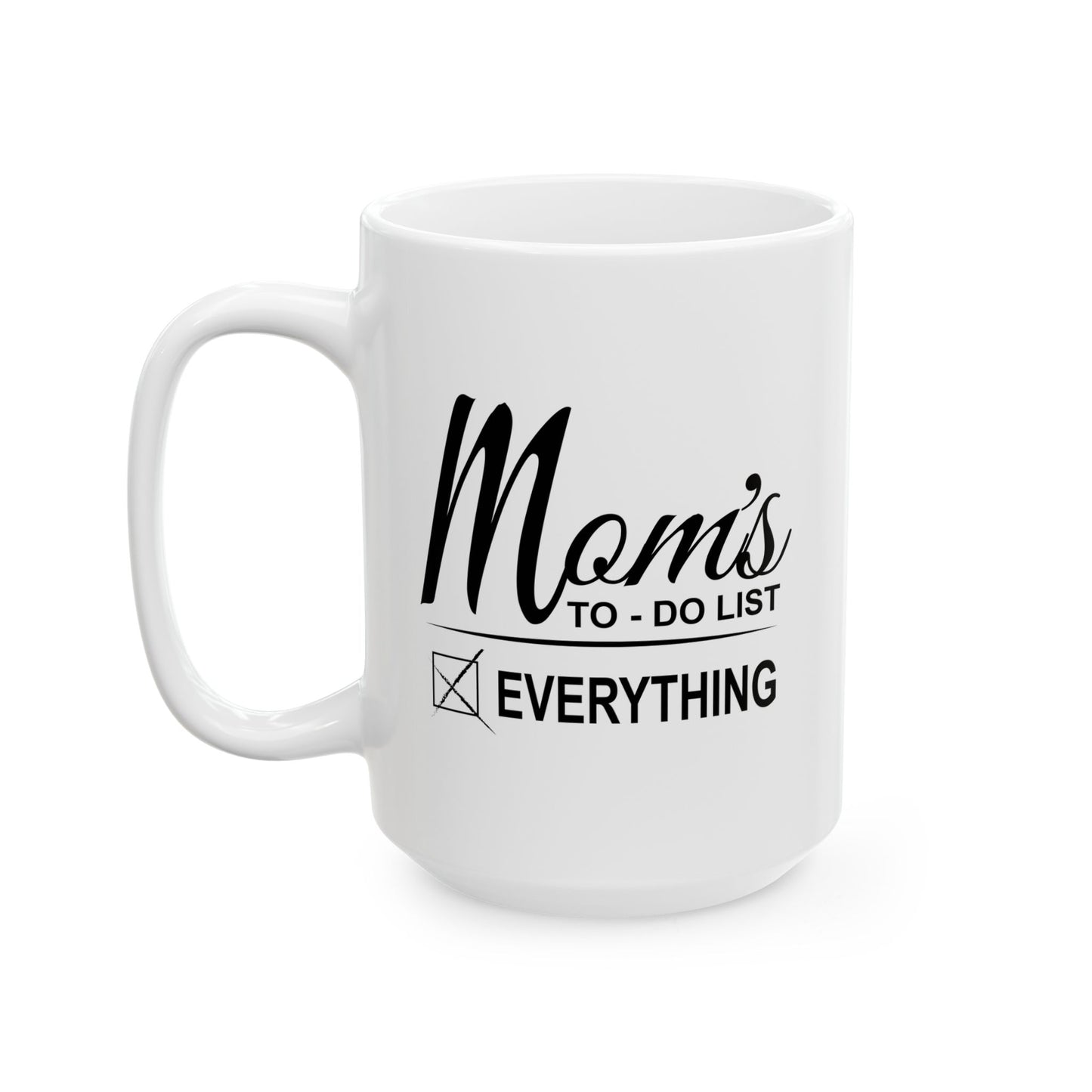 Mon's To-Do List Funny Sarcastic Mug