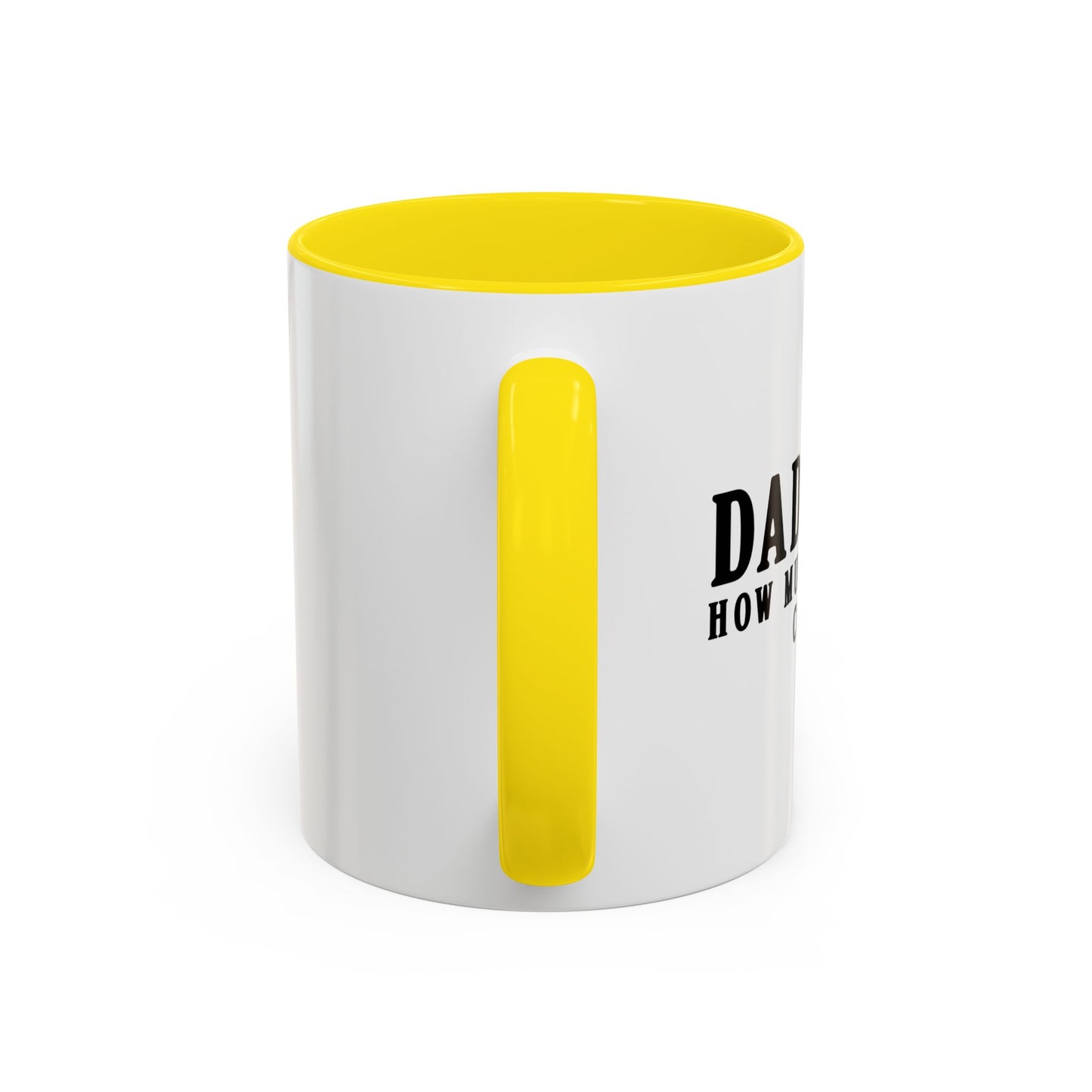 HOW MUCH DOES IT COST? Accent BiColor Funny Sarcastic Mug