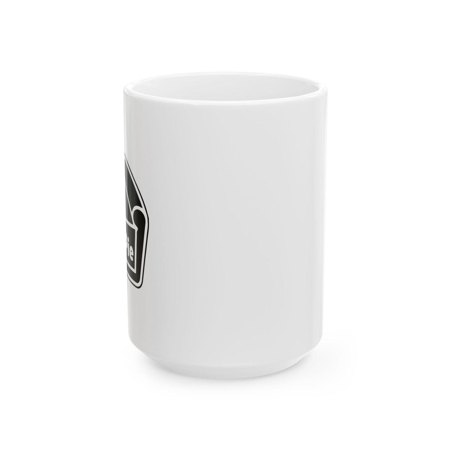 I LIKE PIE FUNNY SARCASTIC WHITE MUG