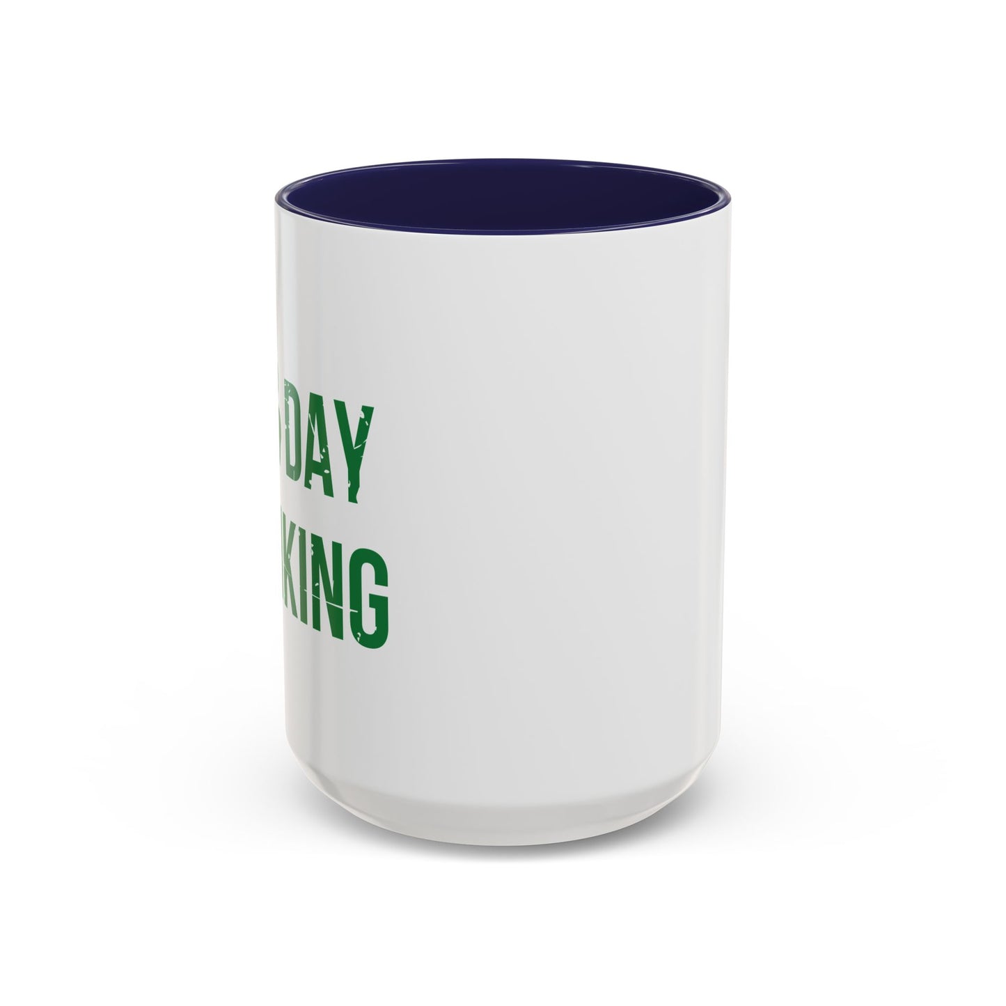 I HEART DAY DRINKING Accent BiColor Funny Sarcastic Mug