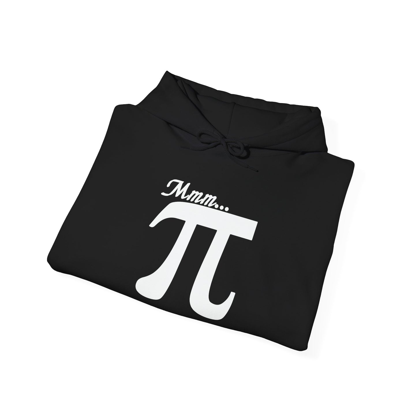 Mmm... PI - Premium Unisex Funny Sarcastic Black Hoodie Sweatshirt