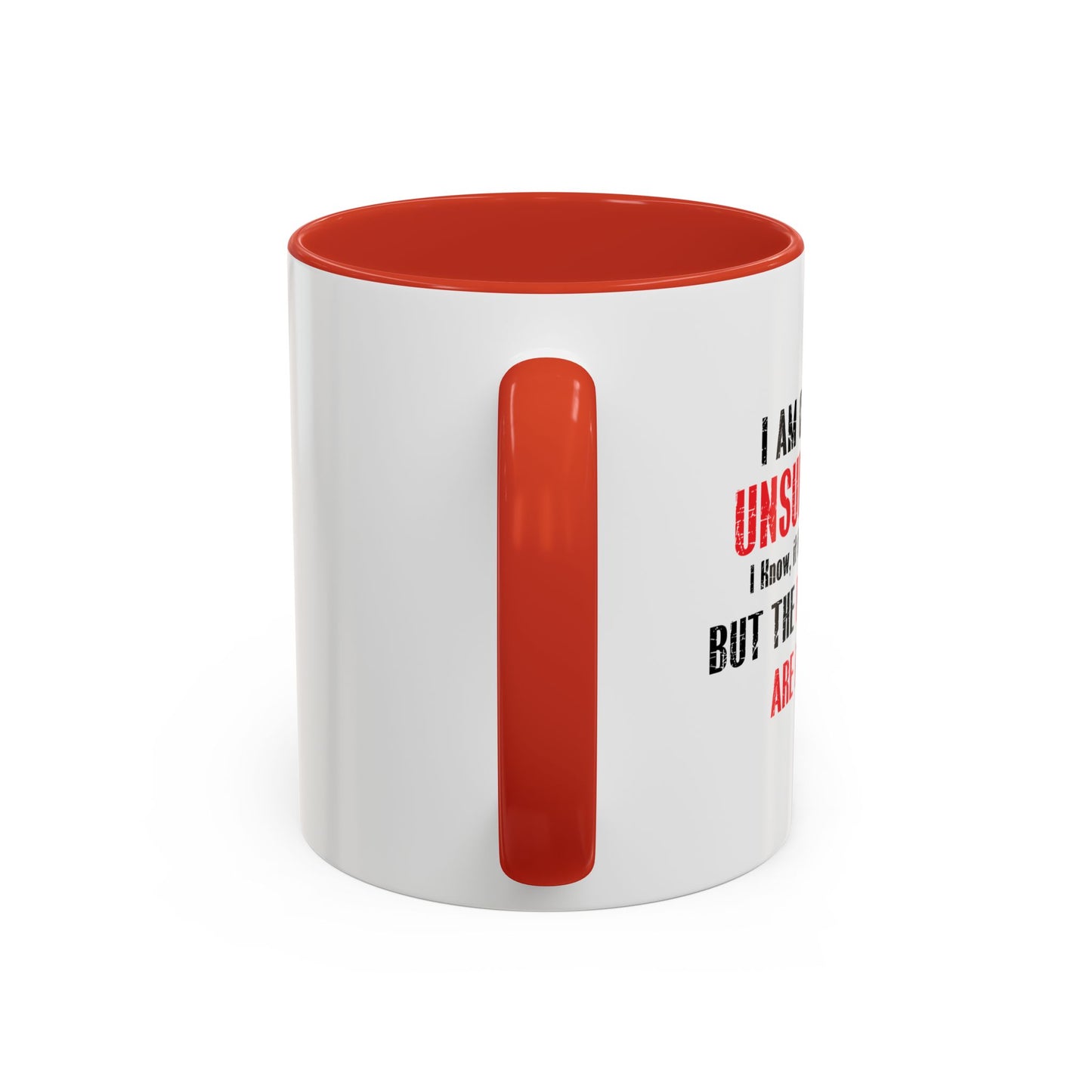 THE POSSIBILITIES ENDLESS Accent BiColor Funny Sarcastic Mug