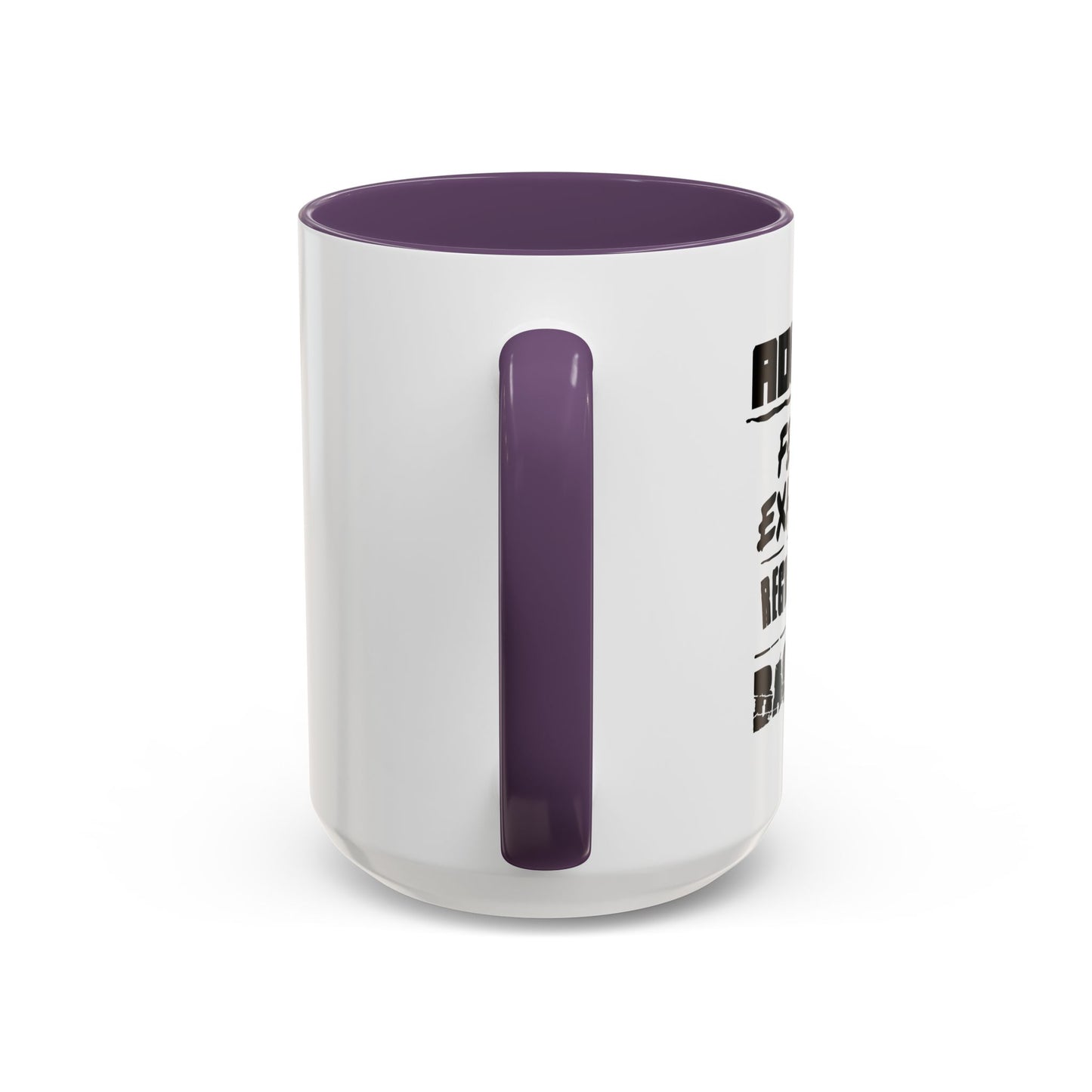 ADULTING IS... Accent BiColor Funny Sarcastic Mug