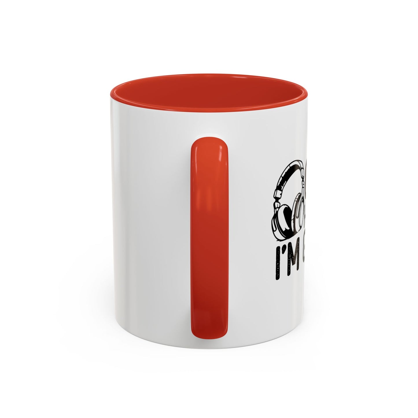 CAN'T HEAR I'M GAMING Accent BiColor Funny Sarcastic Mug