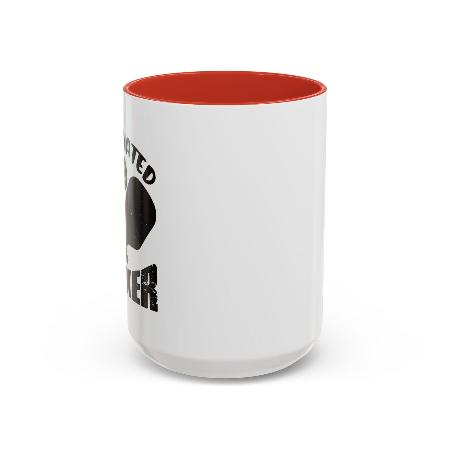 DESIGNATED DRINKER Accent BiColor Funny Sarcastic Mug