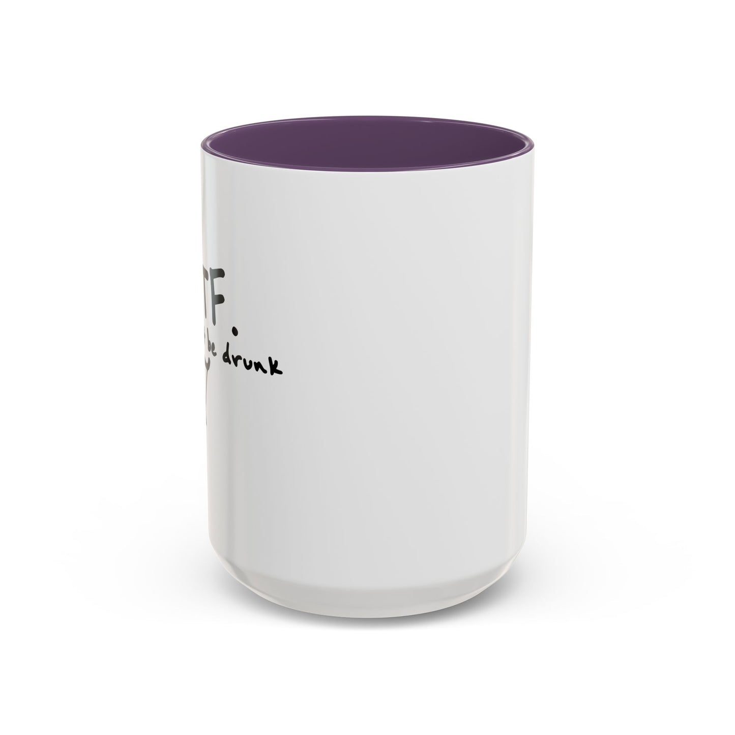 WTF. CUPID Accent BiColor Funny Sarcastic Mug