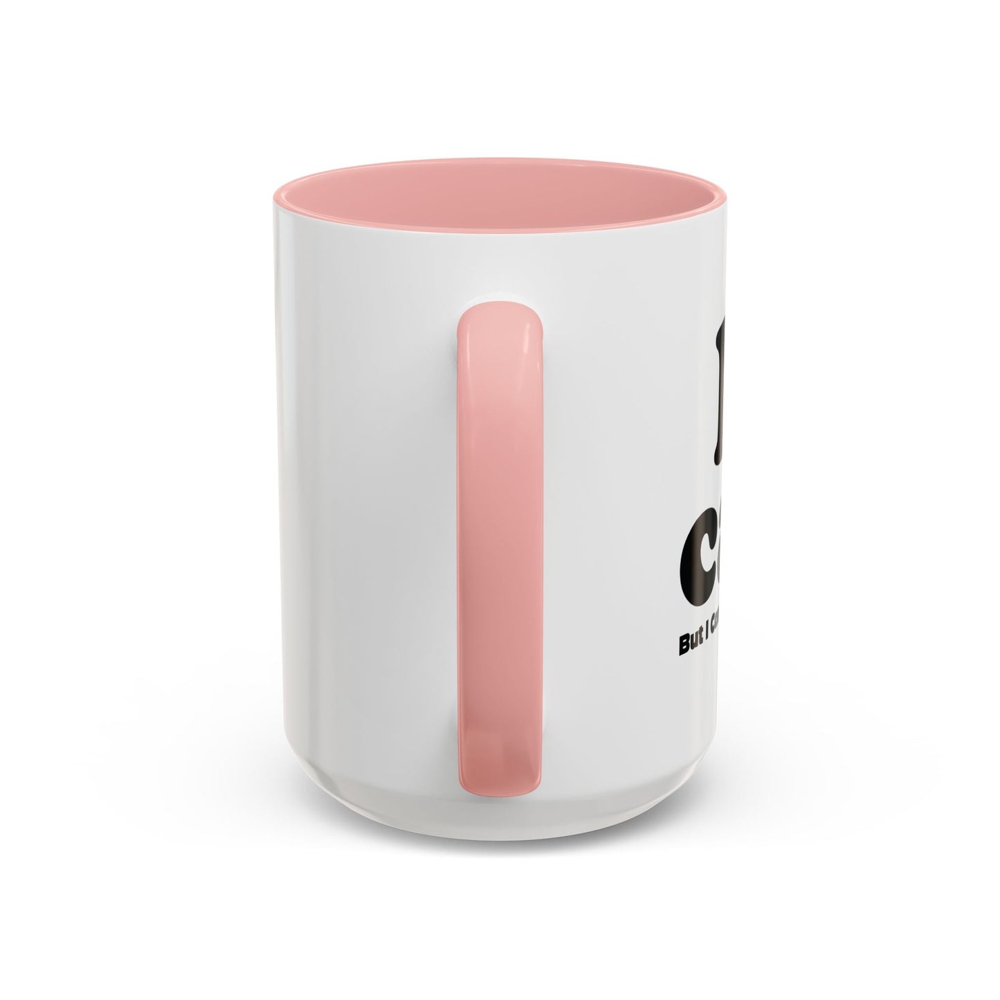 I LOVE CATS, BUT I CAN'T EAT A WHOLE ONE Accent BiColor Funny Sarcastic Mug