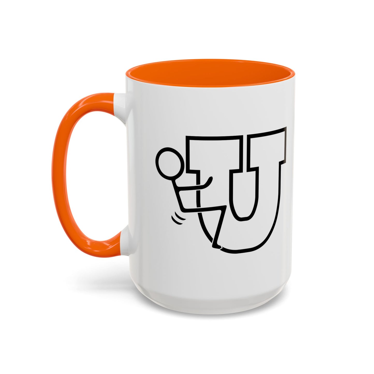 FUCK YOU Accent BiColor Funny Sarcastic Mug