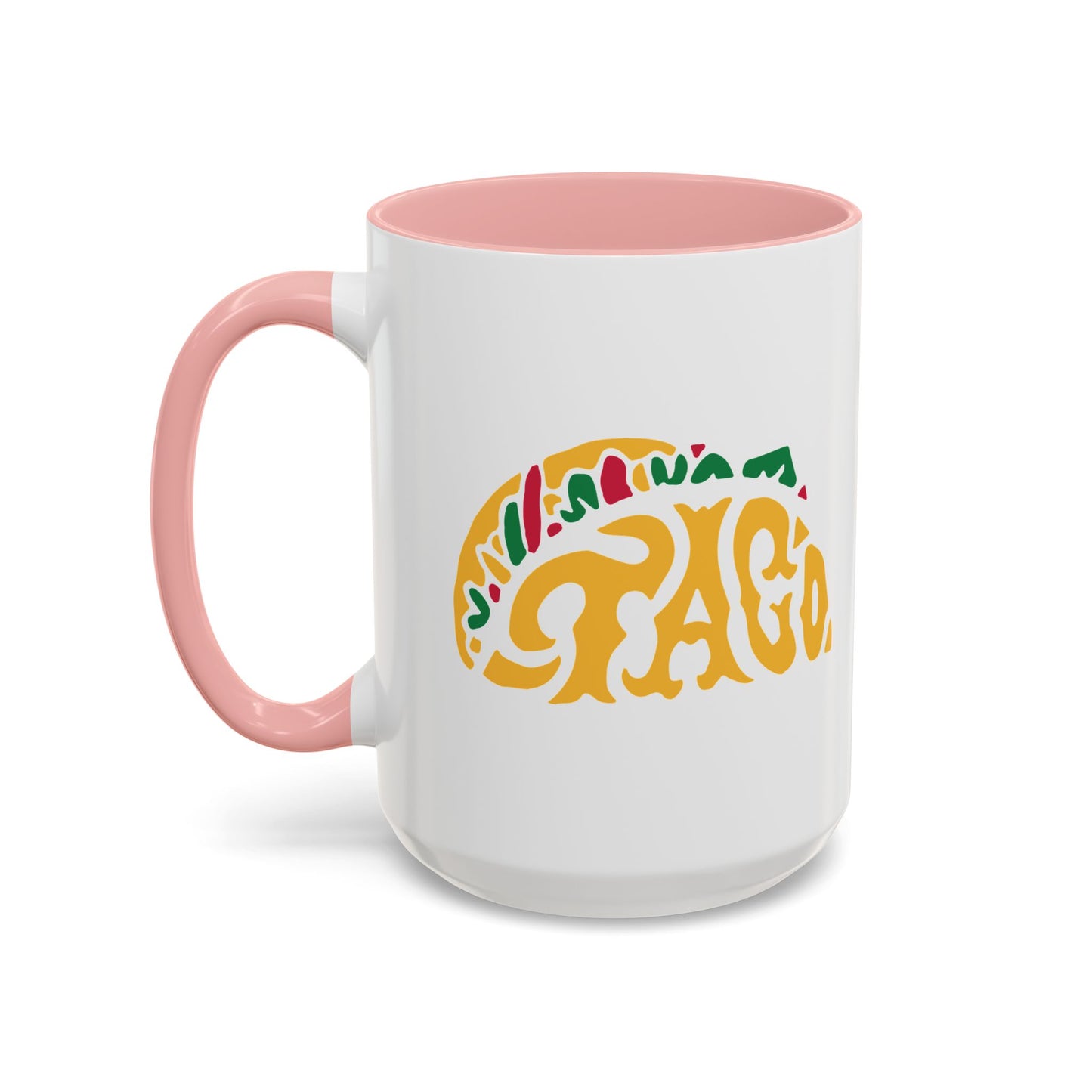 TACO Accent BiColor Funny Sarcastic Mug