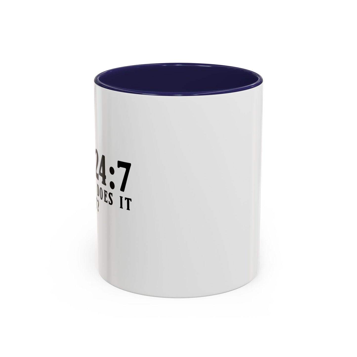 HOW MUCH DOES IT COST? Accent BiColor Funny Sarcastic Mug