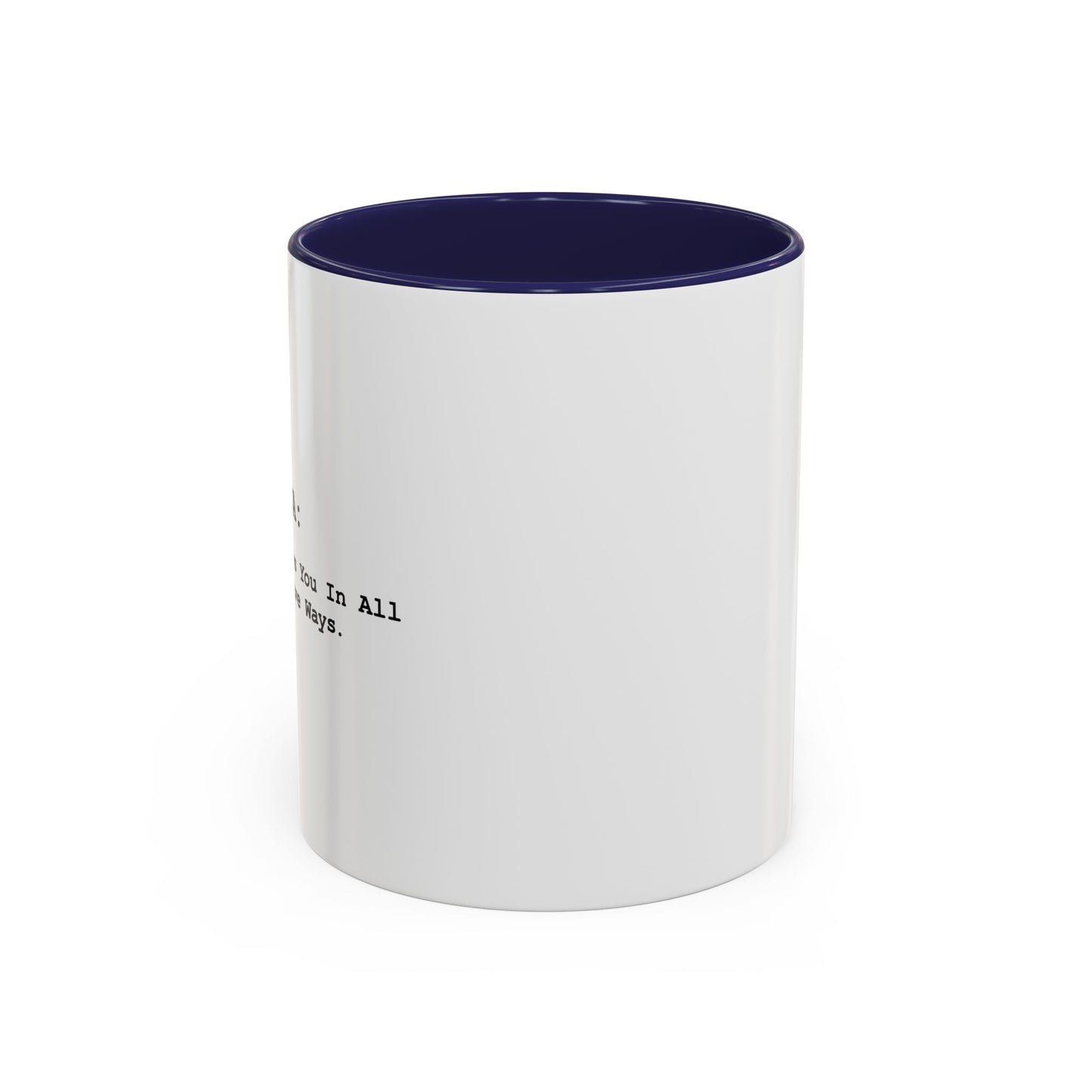 KARMASUTRA Accent BiColor Funny Sarcastic Mug