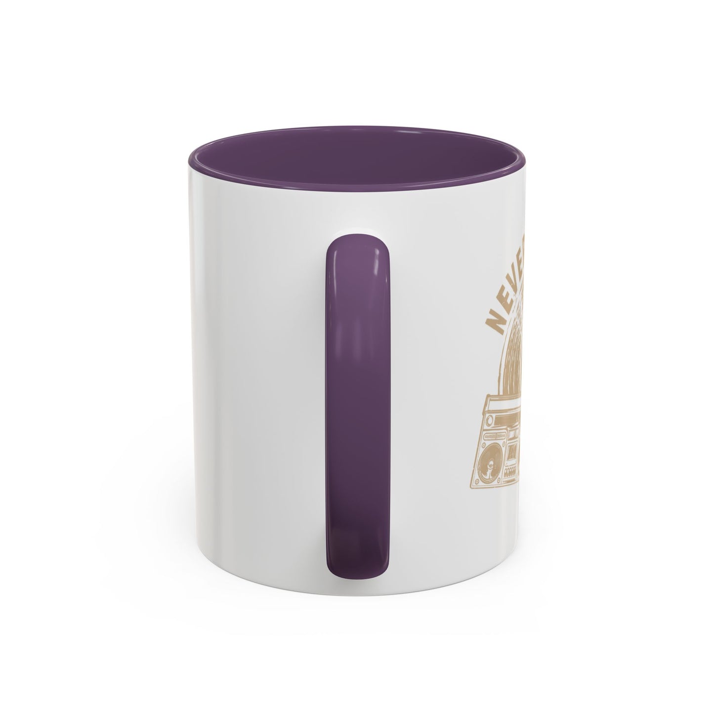 NEVER FORGET Accent BiColor Funny Sarcastic Mug