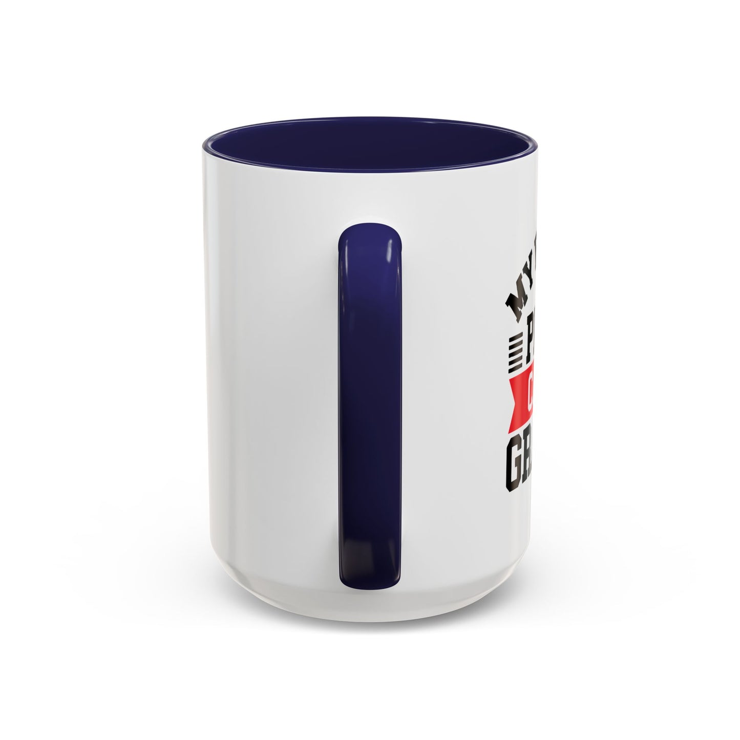 MY FAVORITE PEOPLE CALL ME GRANDPA Accent BiColor Funny Sarcastic Mug