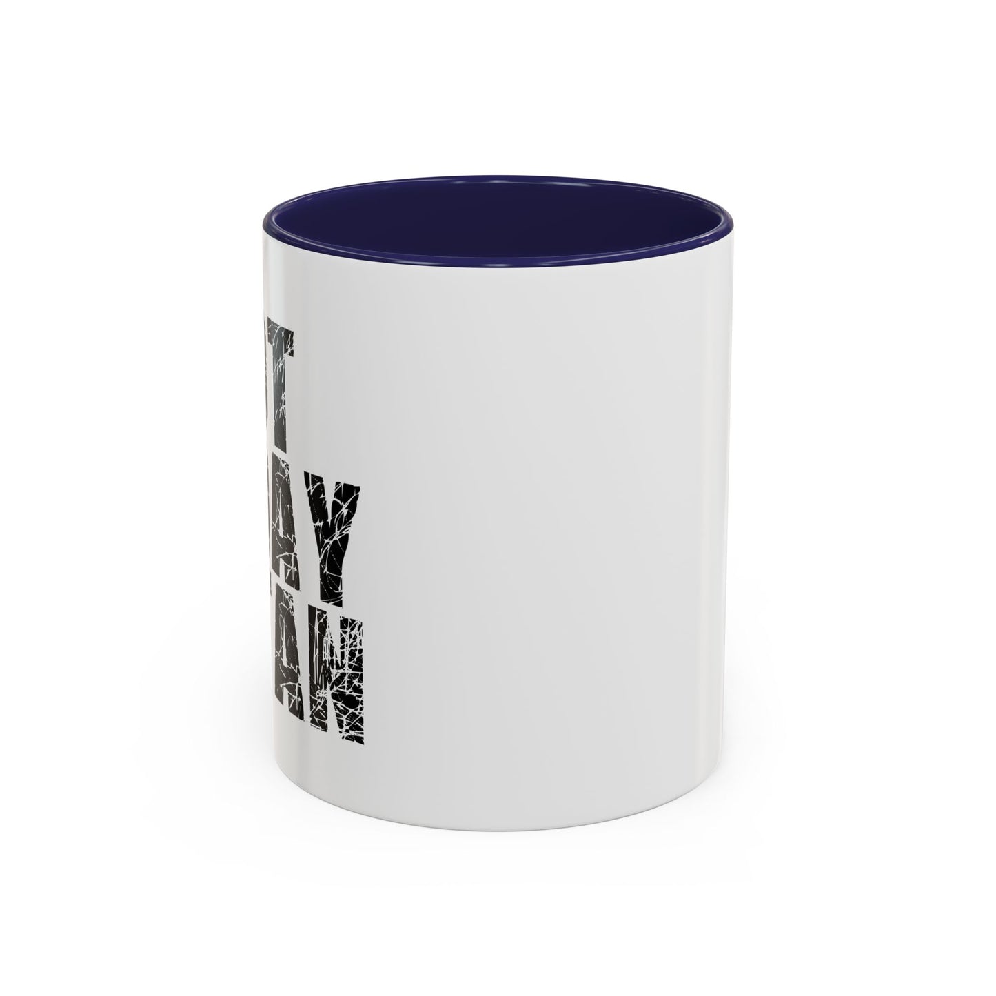 NOT TODAY SATAN Accent BiColor Funny Sarcastic Mug