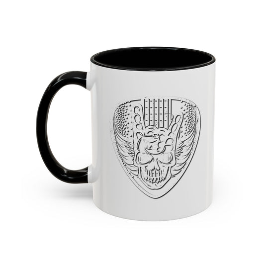 GUITAR SKELETON Accent BiColor Mug