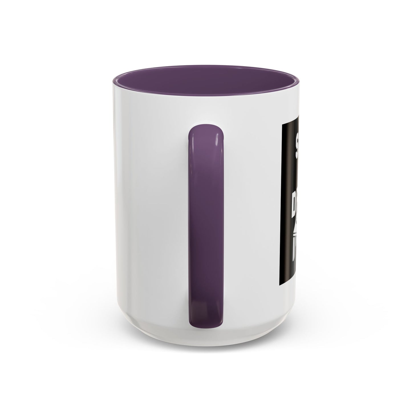 SINKIN' AND DRINKING Accent BiColor Funny Sarcastic Mug