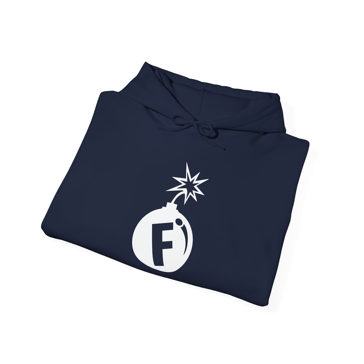 F BOMB - Premium Unisex Heavy Blend Funny Sarcastic Colored Hoodie Sweatshirt