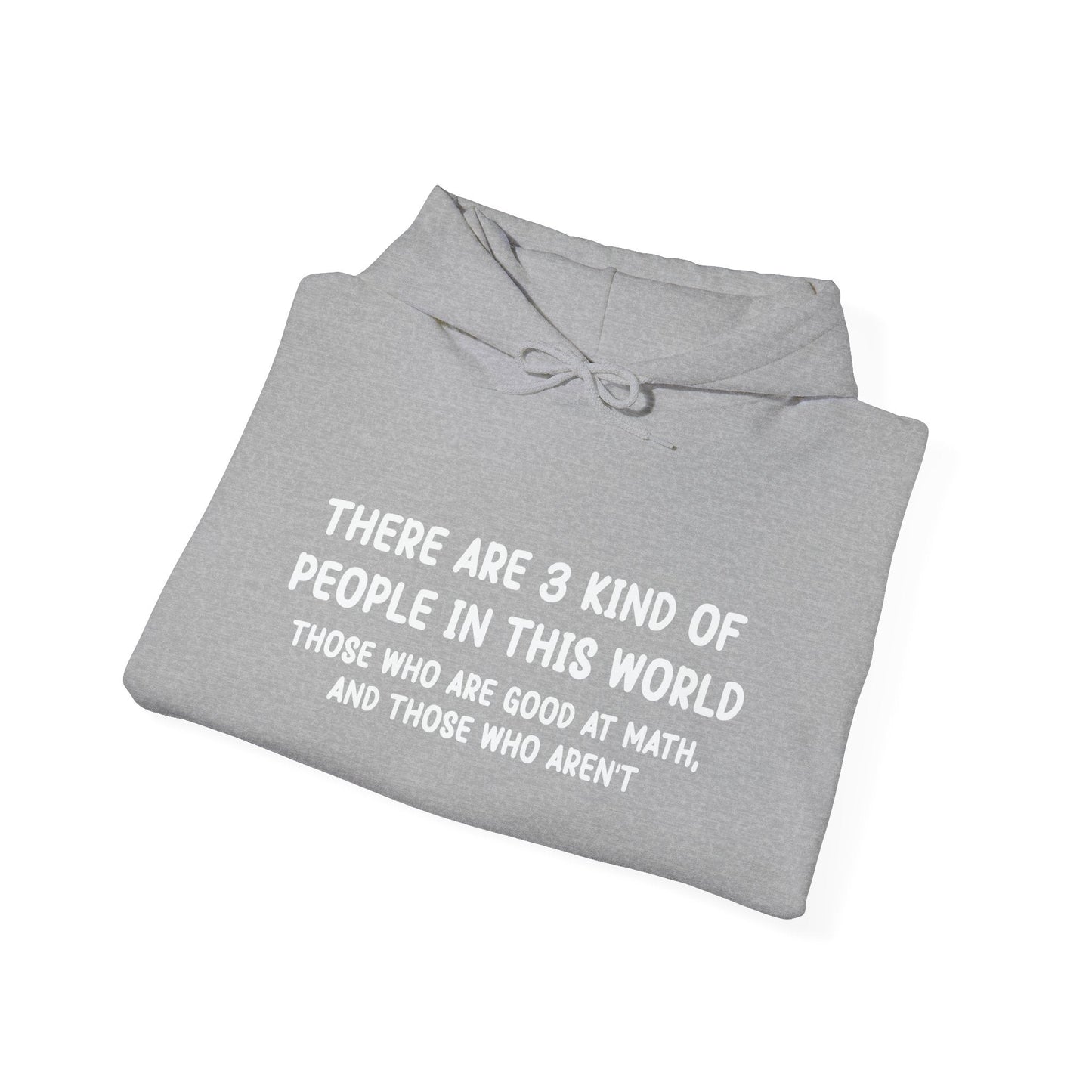 3 KIND OF PEOPLE - Premium Unisex Funny Sarcastic Black Hoodie Sweatshirt