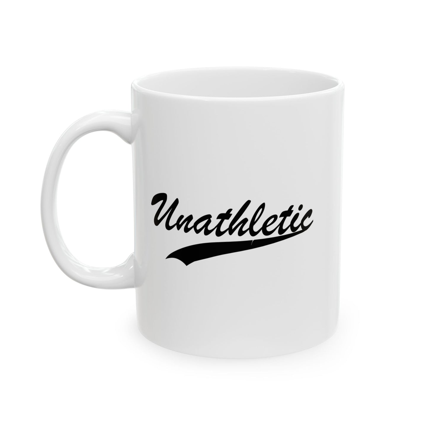 UNATHLETIC FUNNY SARCASTIC MUG