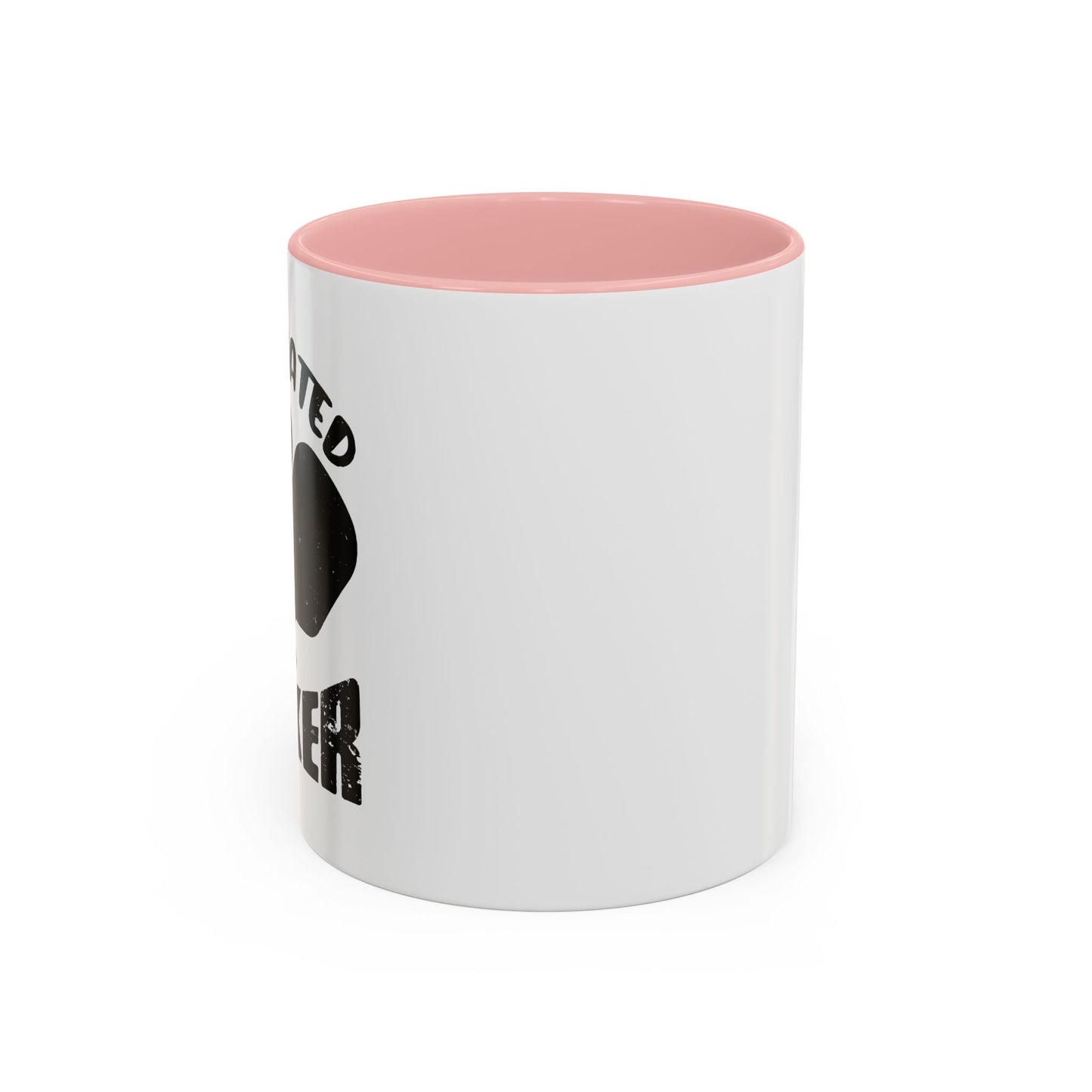 DESIGNATED DRINKER Accent BiColor Funny Sarcastic Mug