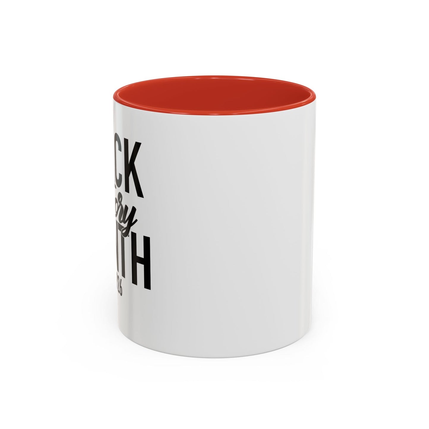 BLACK HISTORY MONTH Accent BiColor Funny Sarcastic Mug