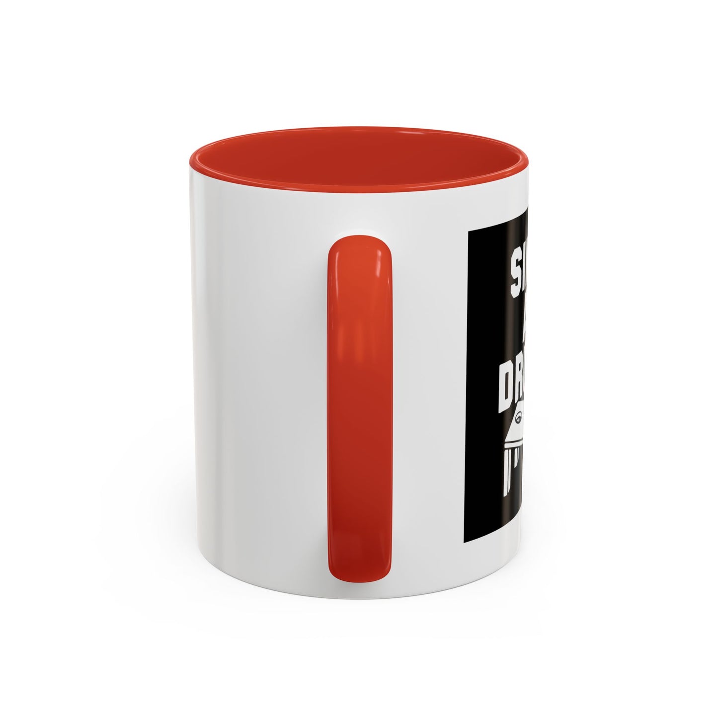 SINKIN' AND DRINKING Accent BiColor Funny Sarcastic Mug