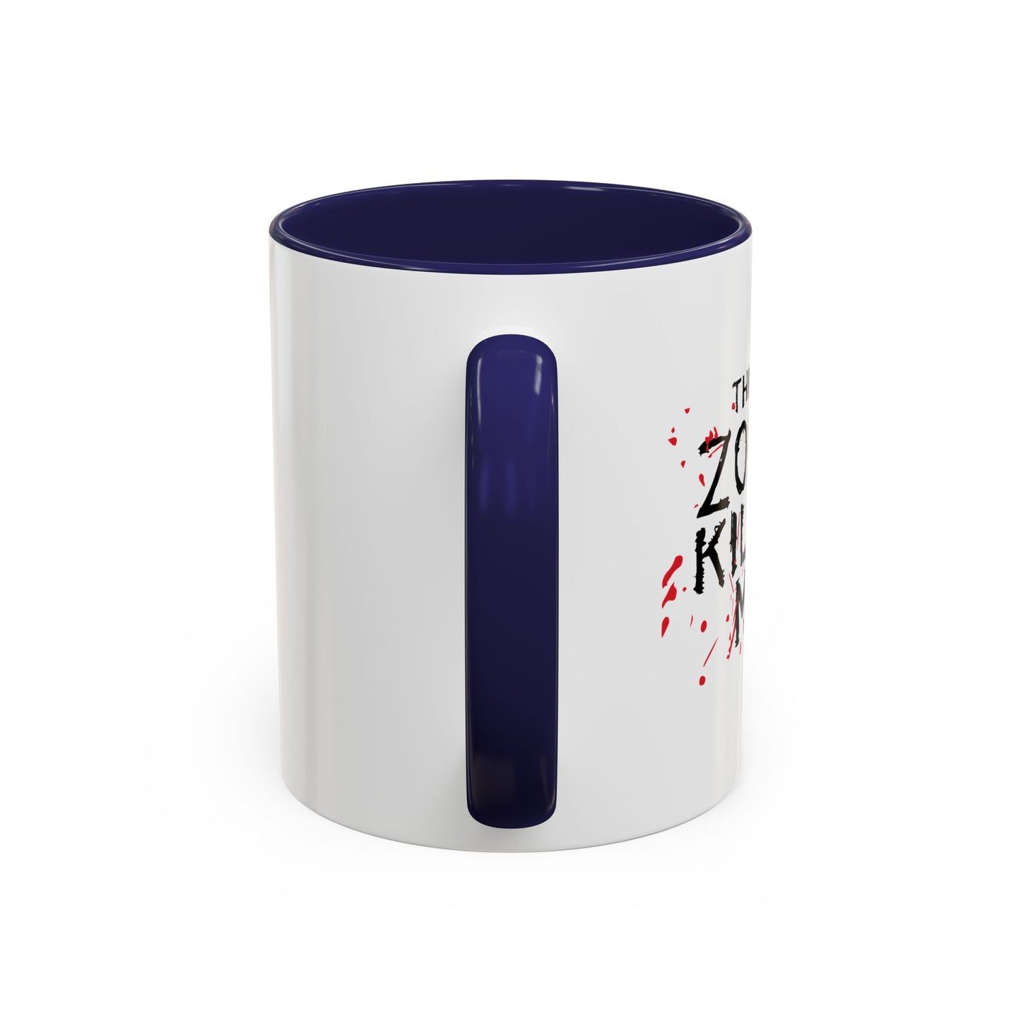 THIS IS MY ZOMBIE KILLING Accent BiColor Mug