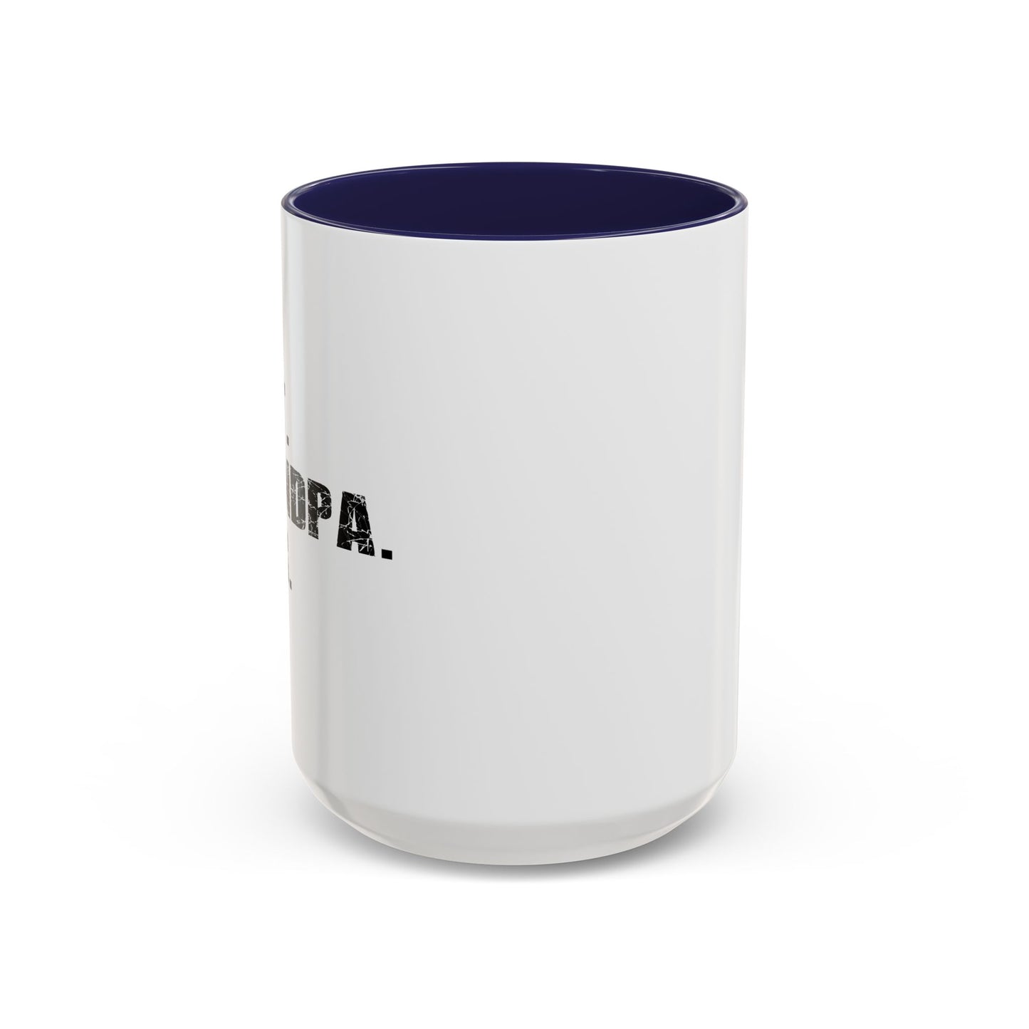 BEST. GRANDPA. EVER. Accent BiColor Funny Sarcastic Mug