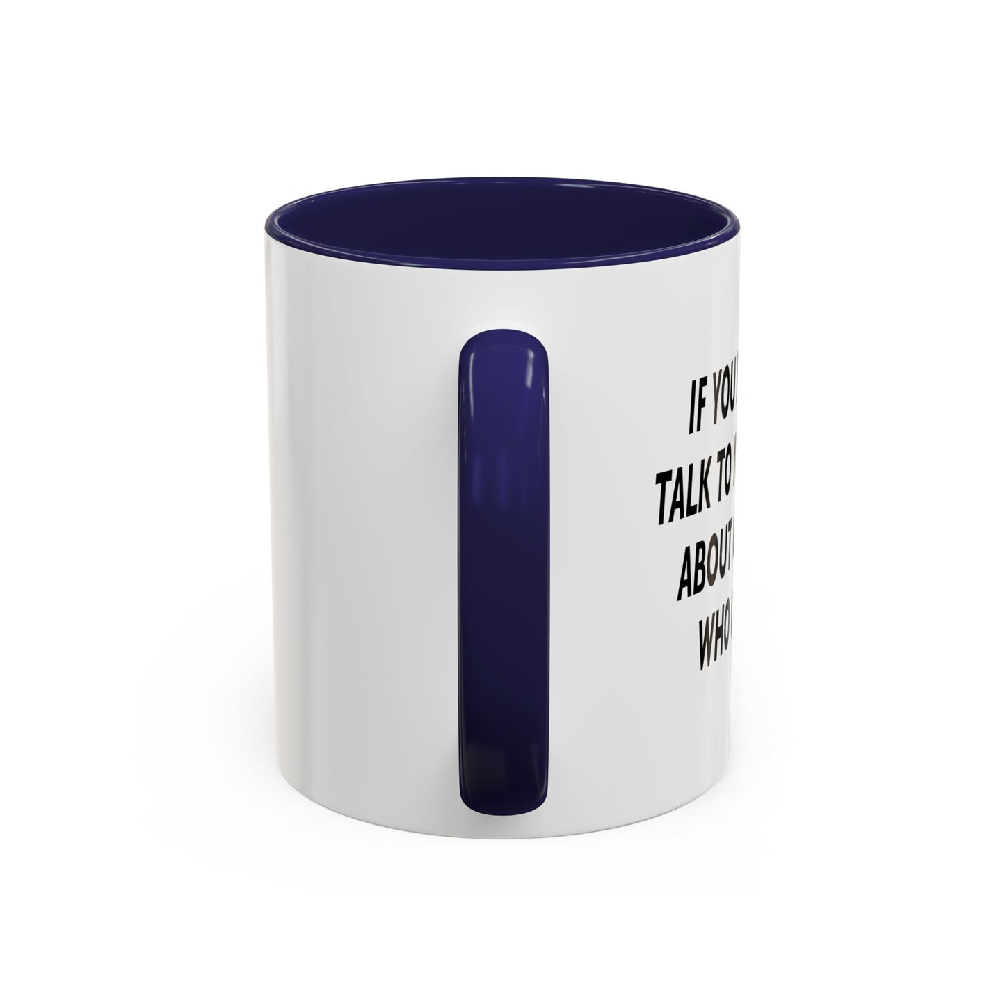 CATNIP PROBLEM Accent BiColor Funny Sarcastic Mug