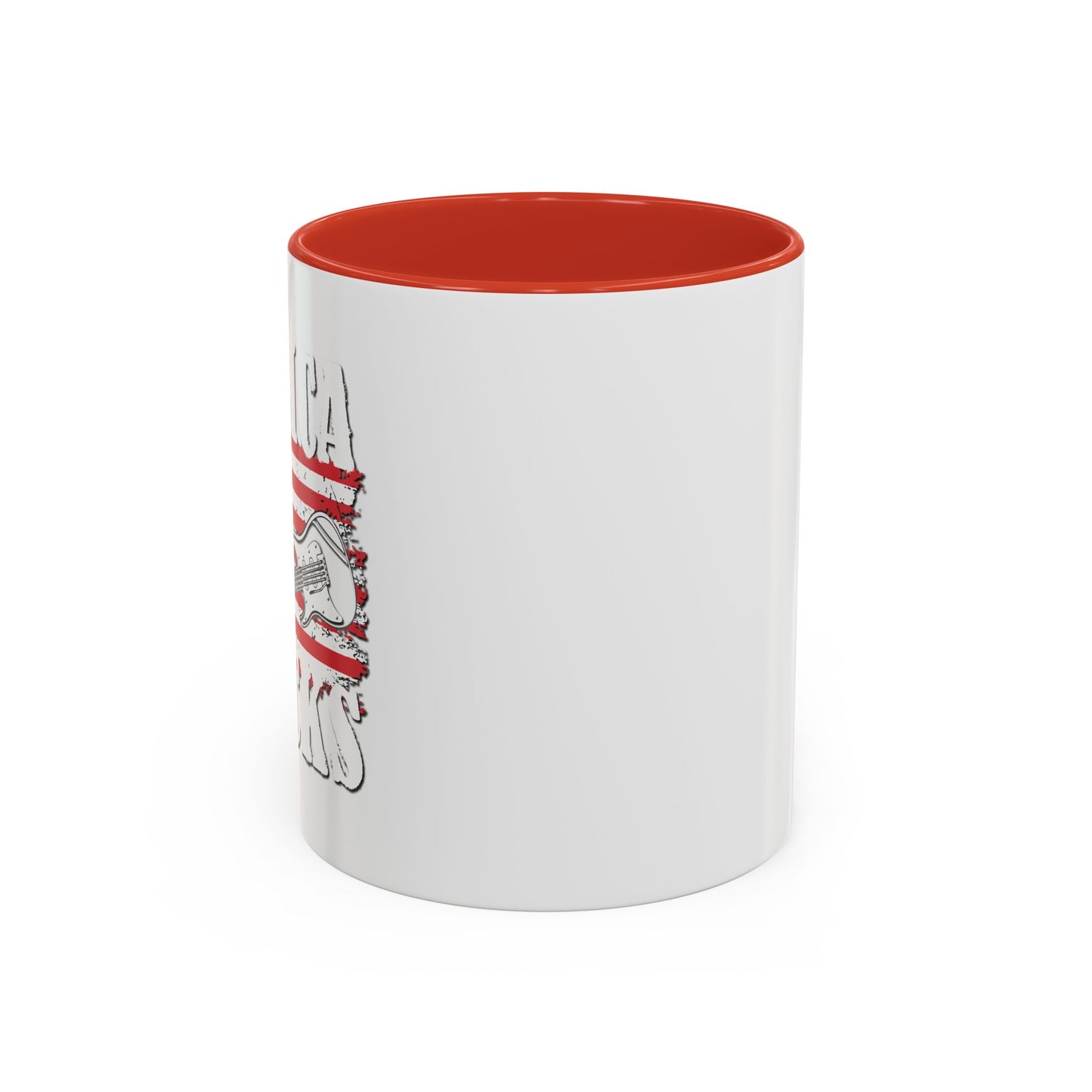 MERICA ROCKS Accent BiColor  Mug