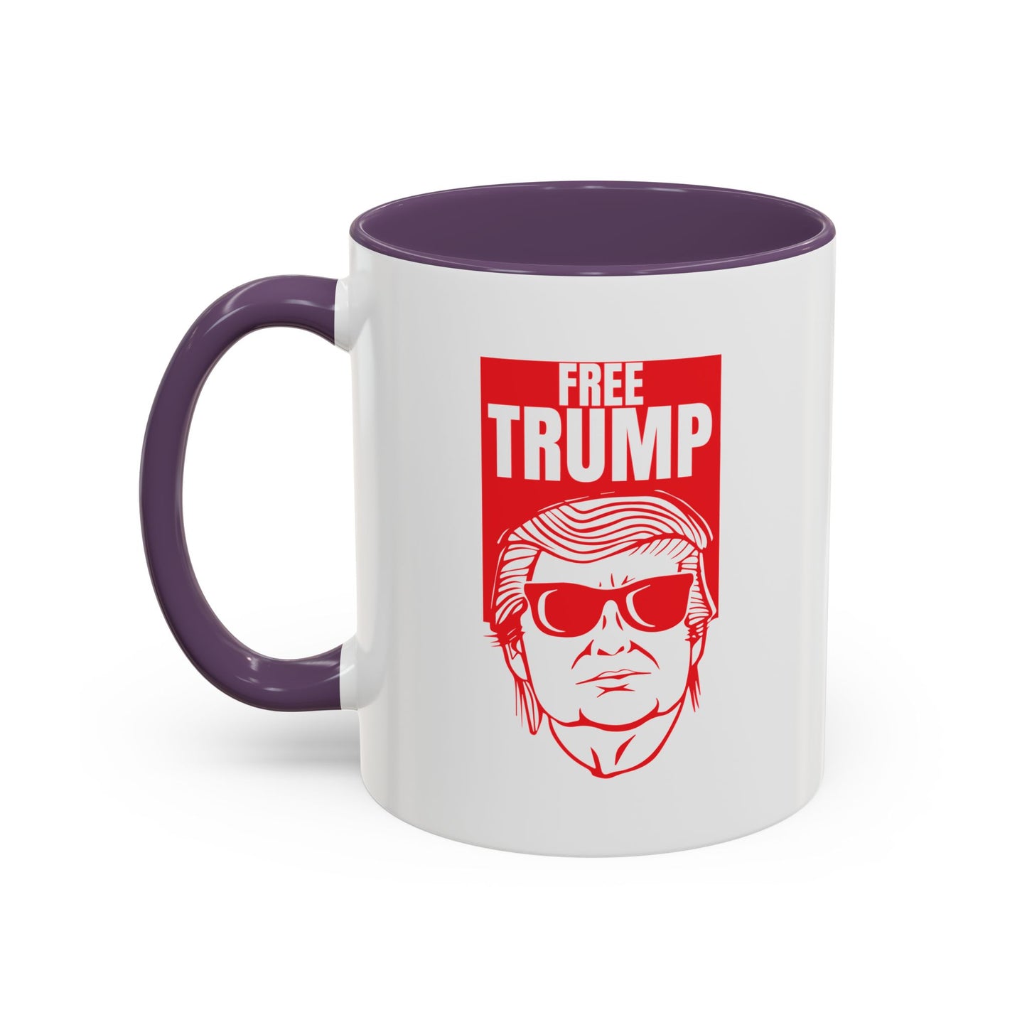 FREE TRUMP Accent BiColor Funny Sarcastic Mug