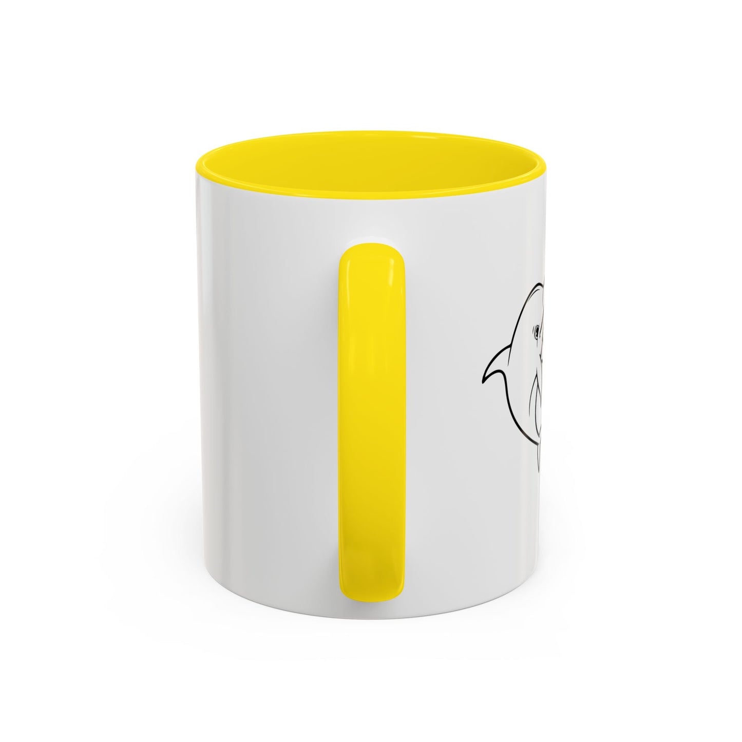 THIS MUG HAS A PROPOISE Accent BiColor Funny Sarcastic Mug