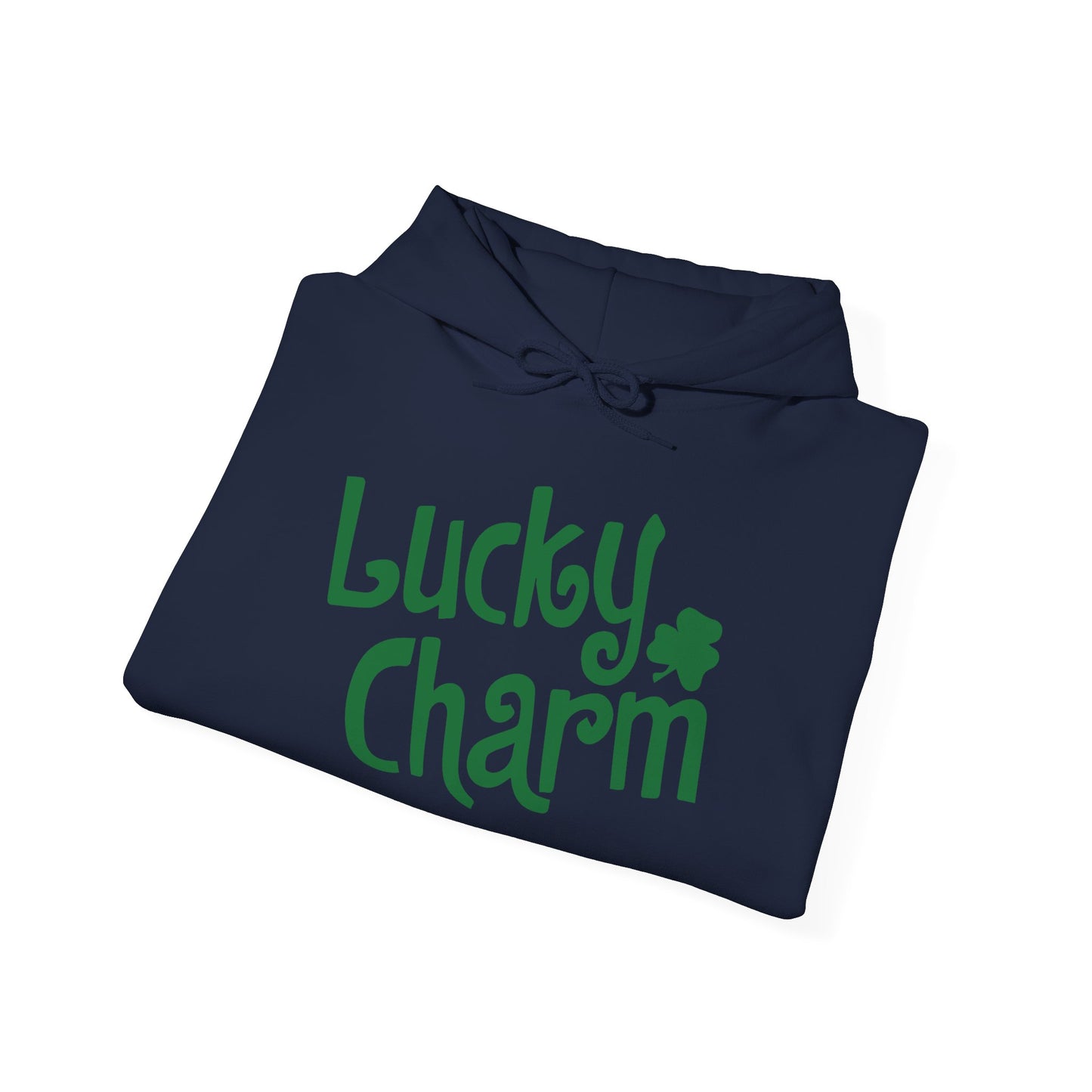 LUCKY CHARM - Premium Unisex Funny Sarcastic Black Hoodie Sweatshirt