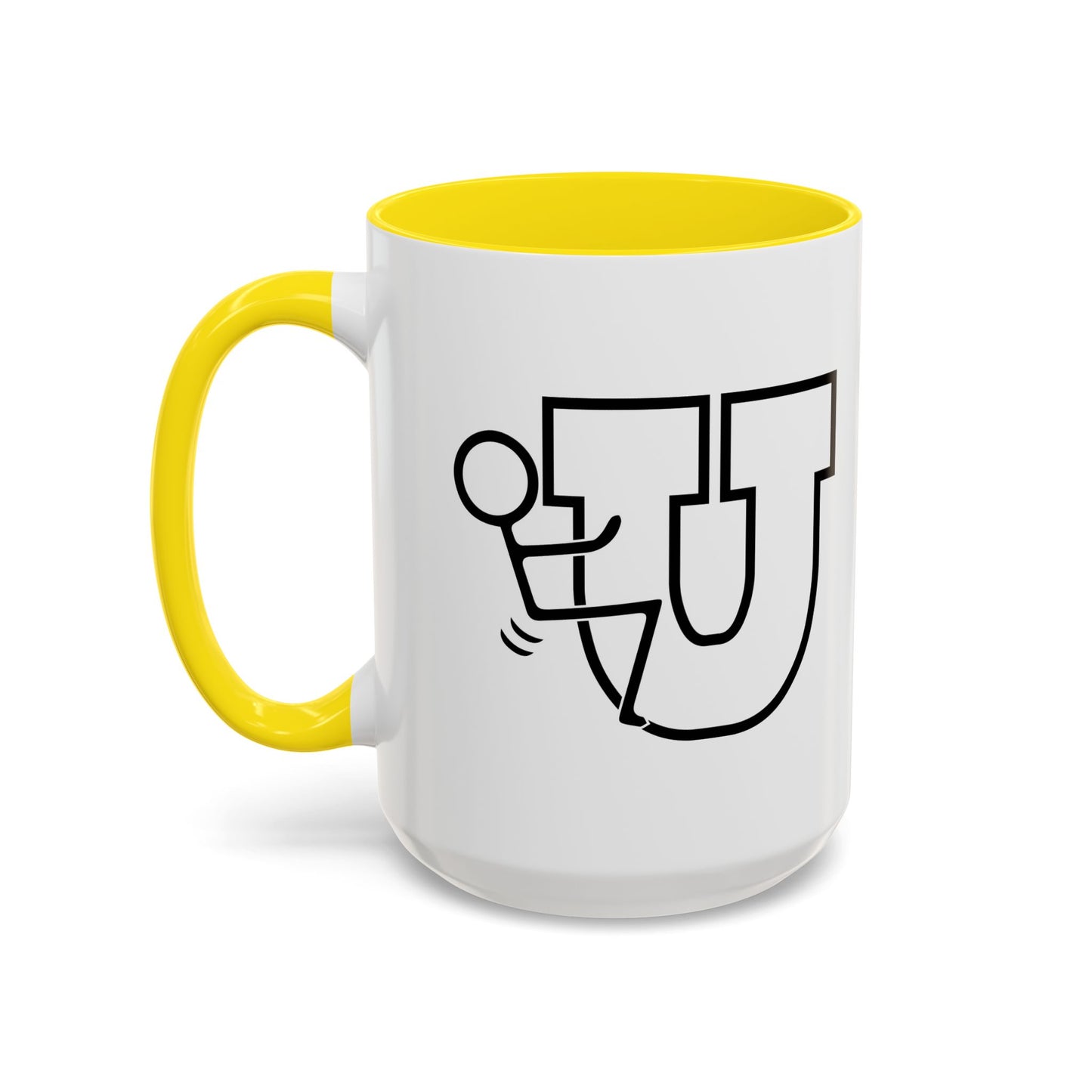 FUCK YOU Accent BiColor Funny Sarcastic Mug