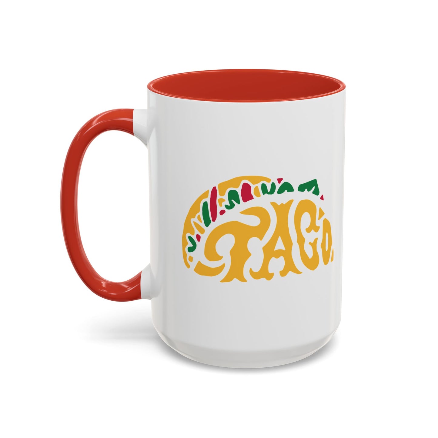 TACO Accent BiColor Funny Sarcastic Mug