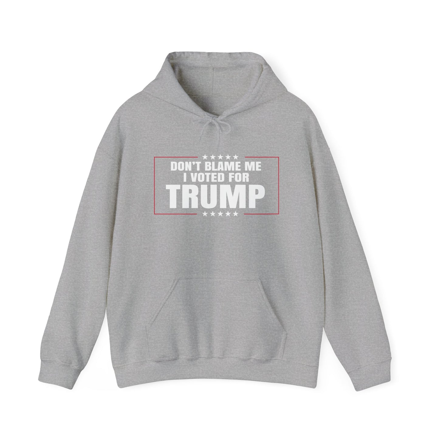 I VOTED FOR TRUMP - Premium Unisex Funny Sarcastic Black Hoodie Sweatshirt