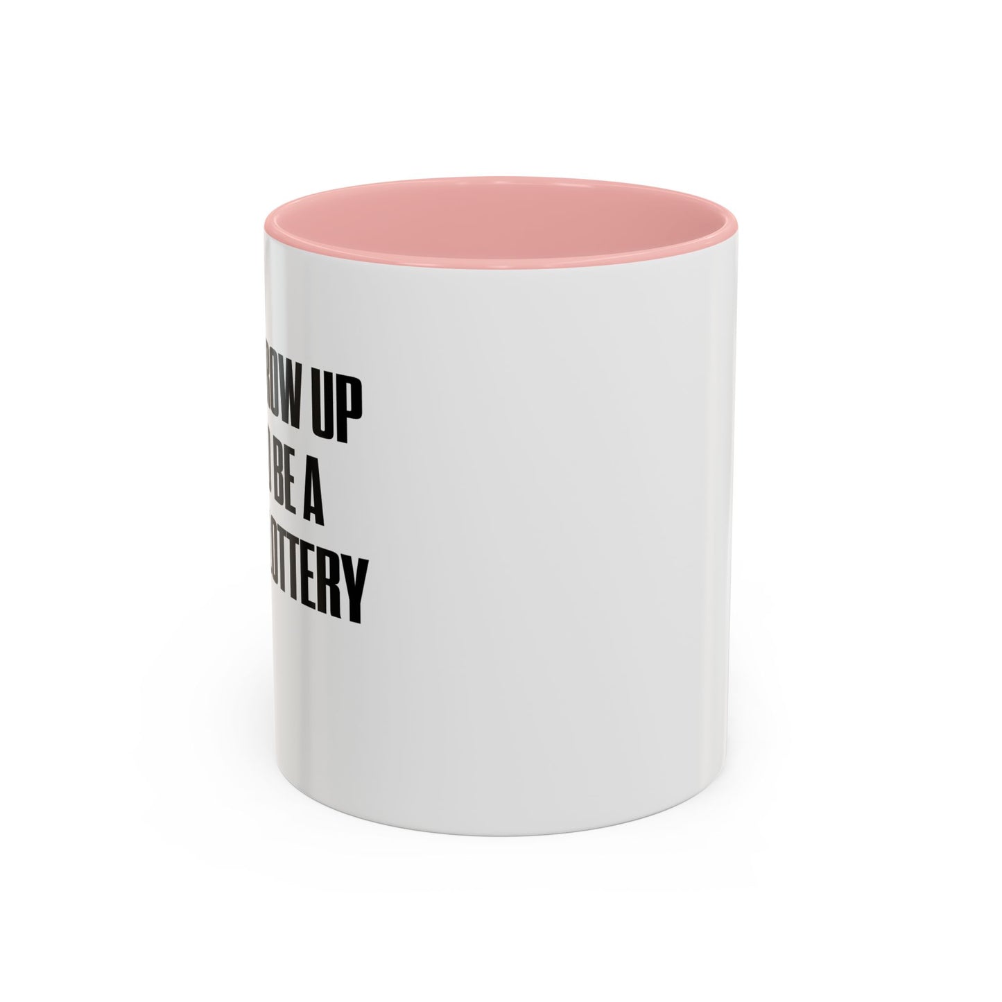 RETIRED LOTTERY WINNER. Accent BiColor Funny Sarcastic Mug