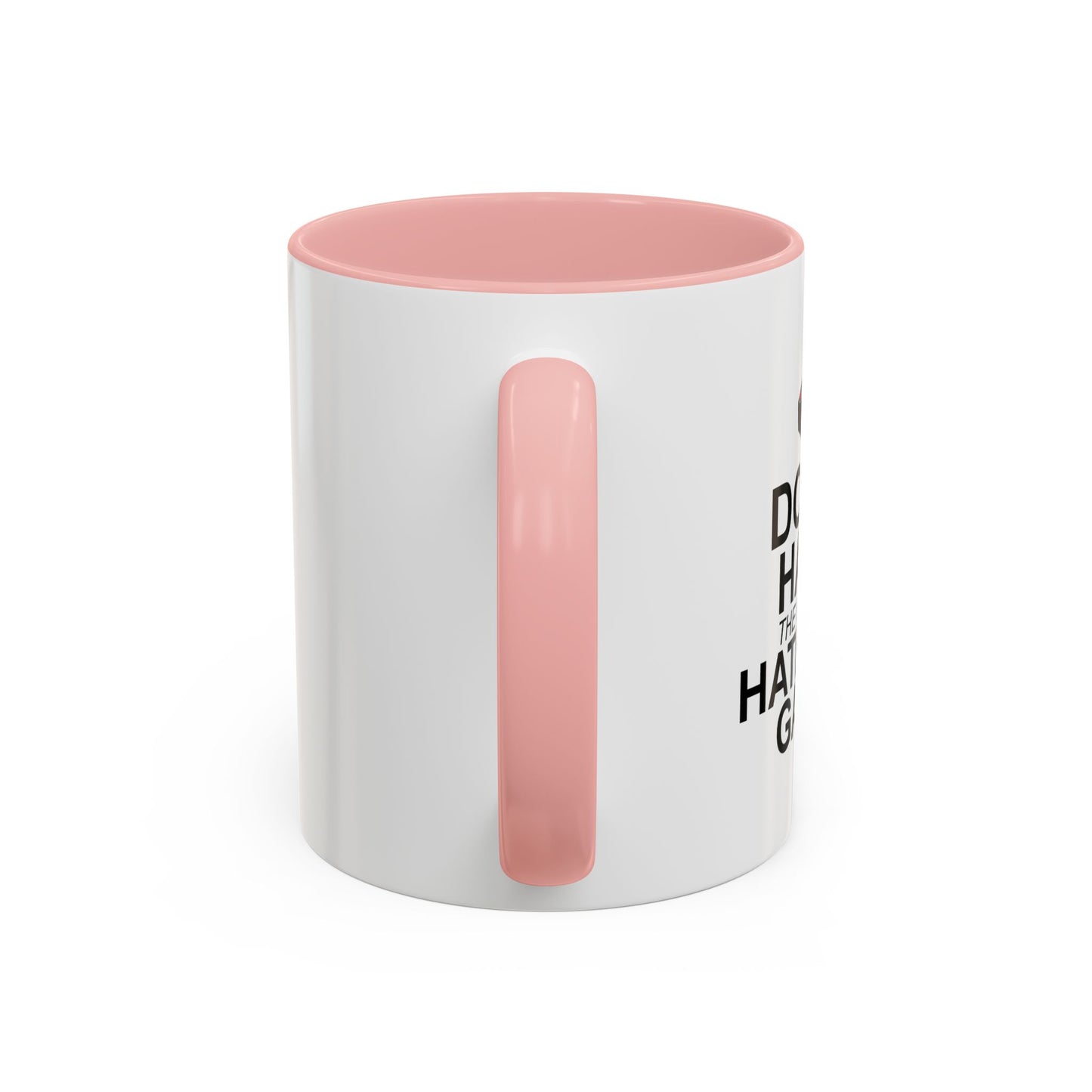 HATE THE GAME Accent BiColor Funny Sarcastic Mug